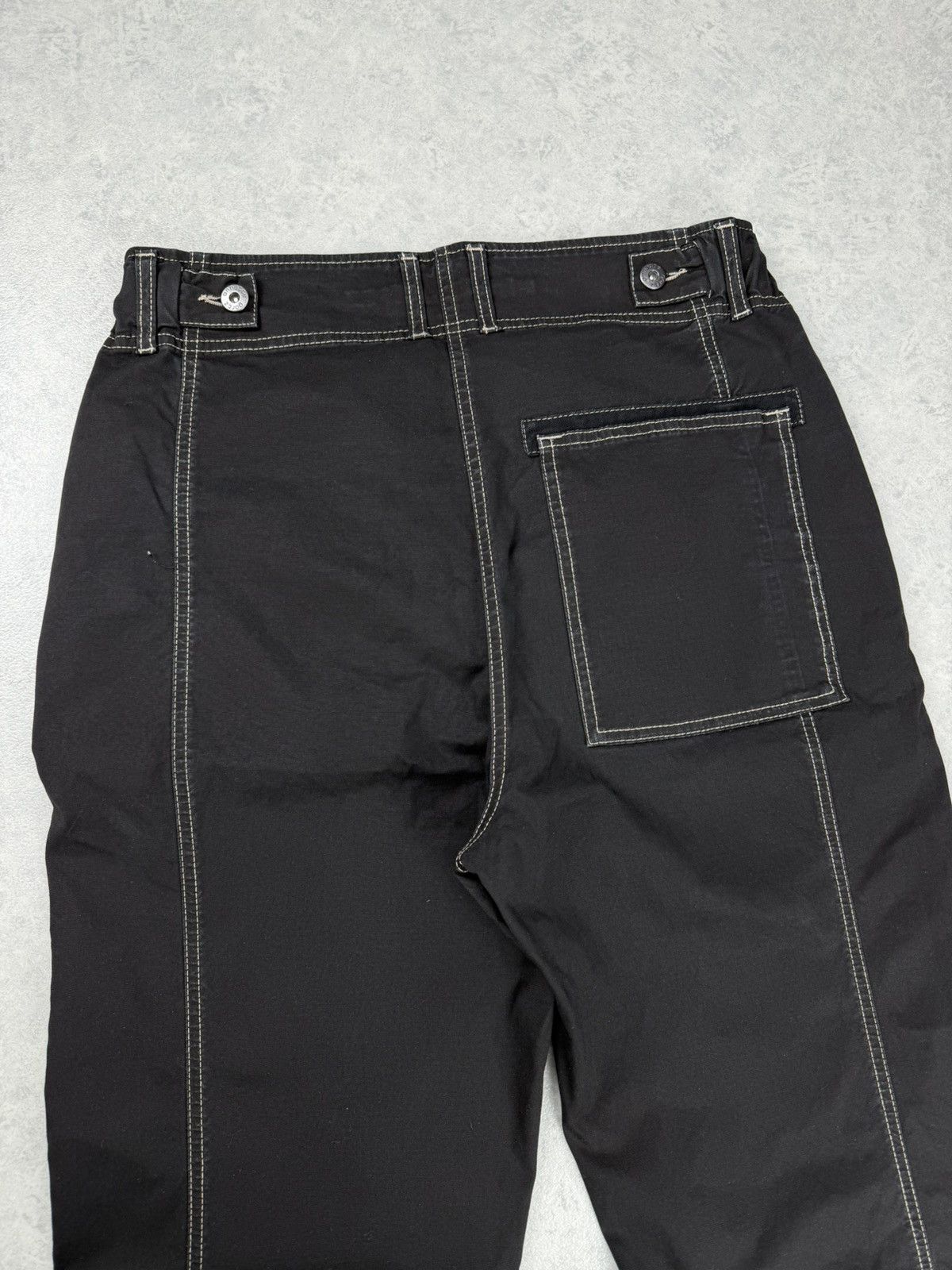 Annette Gortz Annette Gortz Cotton Black Trousers Pants Size 38 Size 26" / US 2 / IT 38 - 13 Thumbnail
