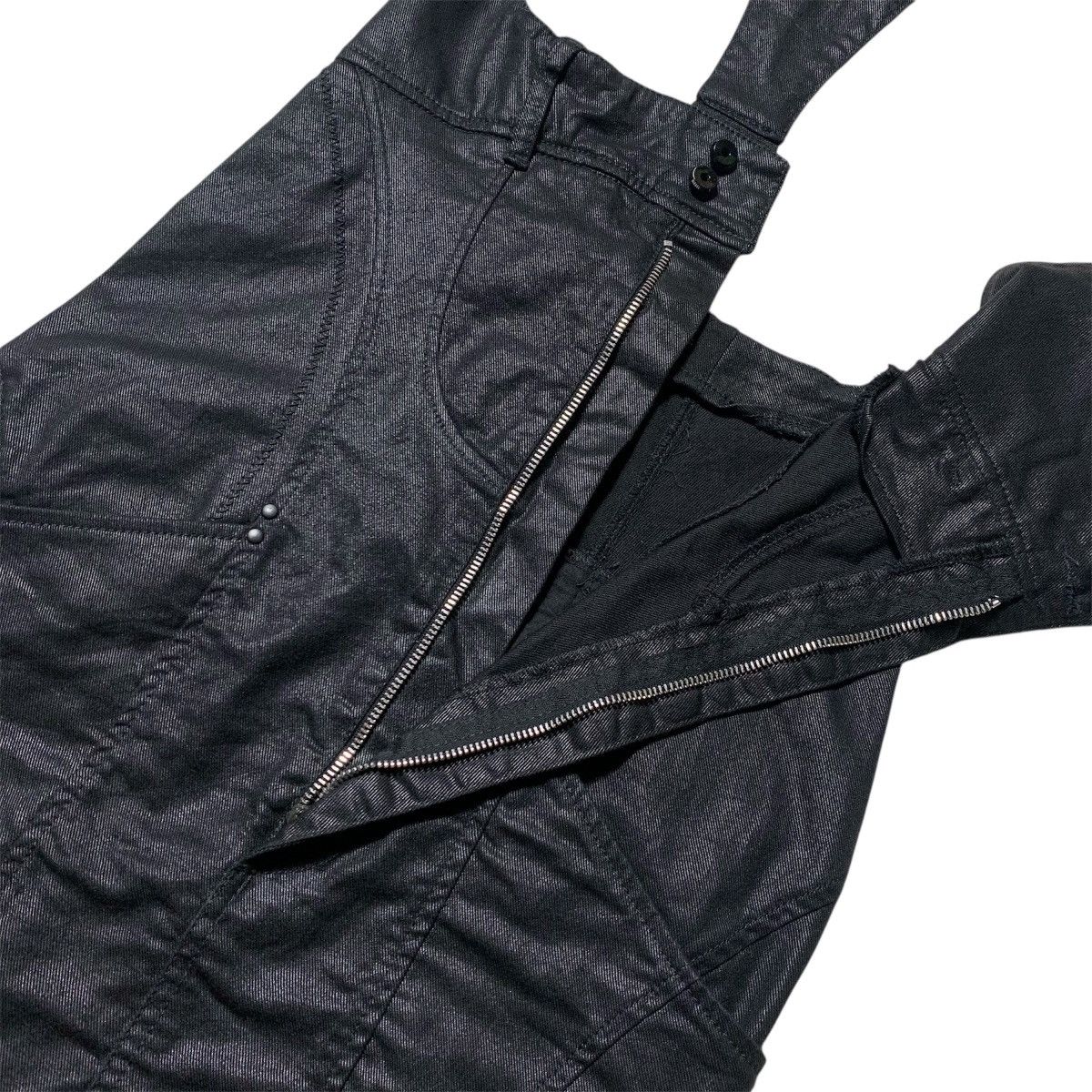 Diesel 2000s Rare Diesel Overall Short Skirt Punk Gothic Style Size US 26 / EU 42 - 7 Thumbnail