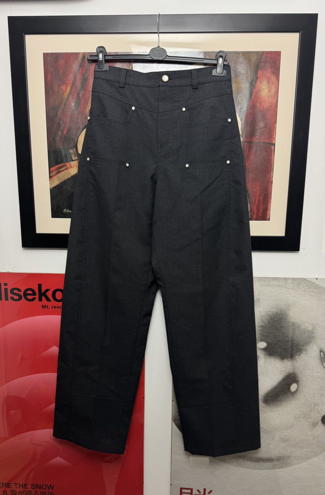 Louis Vuitton Louis Vuitton Double Knee Sample Pant Carpenten Luxury Rare Size US 31 - 1 Thumbnail