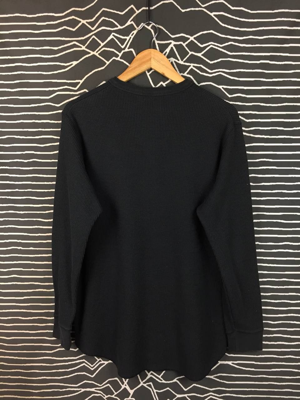 Uniqlo Uniqlo Thermal Waffle Henley Long Sleeve Tee Size XL Size US XL / EU 56 / 4 - 5 Thumbnail