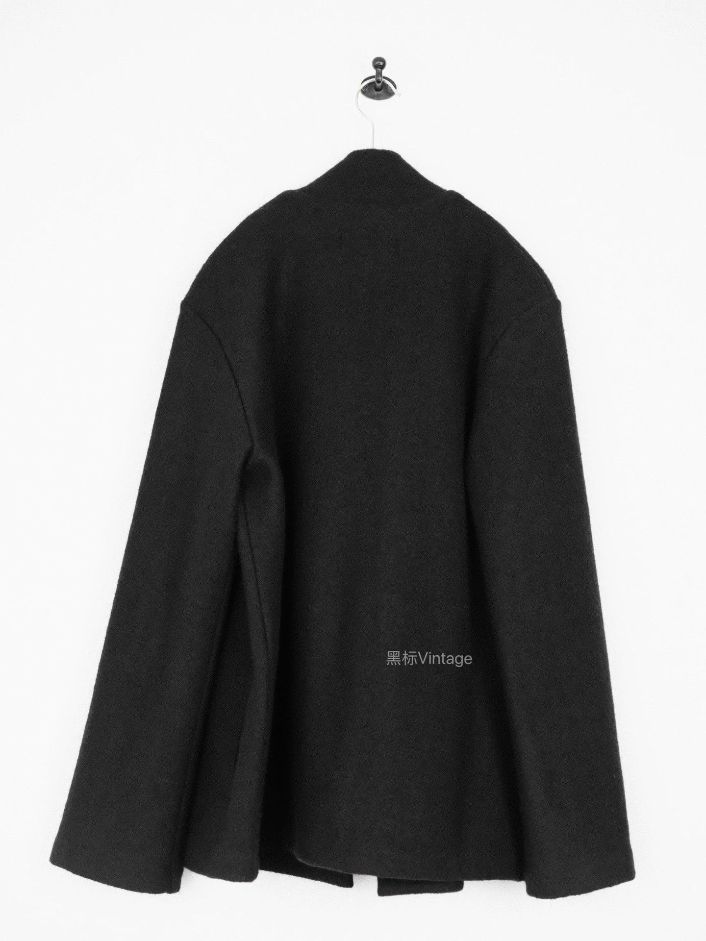Yohji Yamamoto Yohji Yamamoto Women 18AW Vintage Chinese Collar Jacket Size L / US 10 / IT 46 - 2 Thumbnail