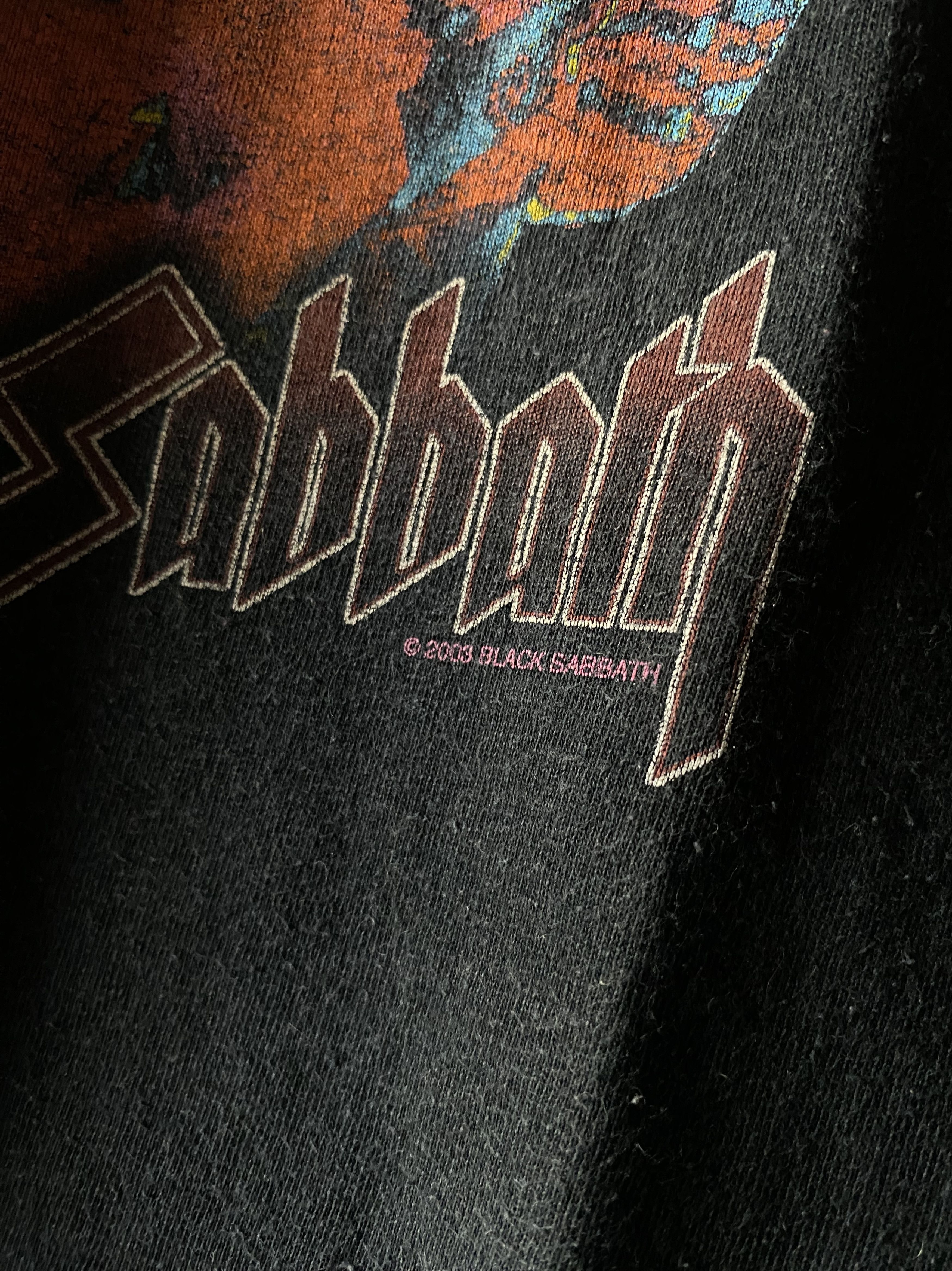 Band Tees × Vintage Vintage 2003 Black Sabbath T Shirt Sabbath Bloody Sabbath Size US L / EU 52-54 / 3 - 3 Thumbnail