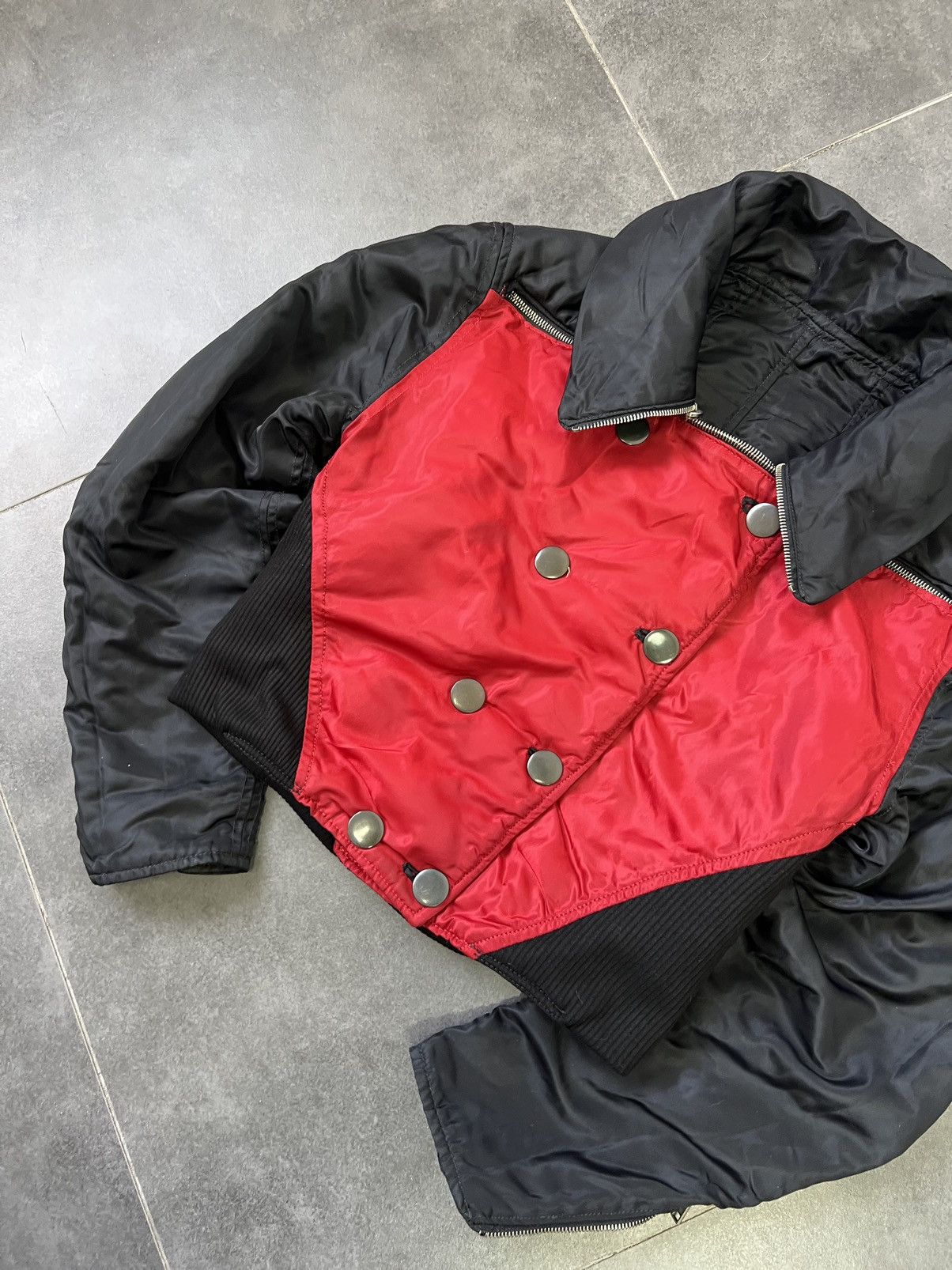 CLOSED × Marithe + Francois Girbaud Marithe Francois Girbaud reversible avant garde jacket Size L / US 10 / IT 46 - 7 Thumbnail