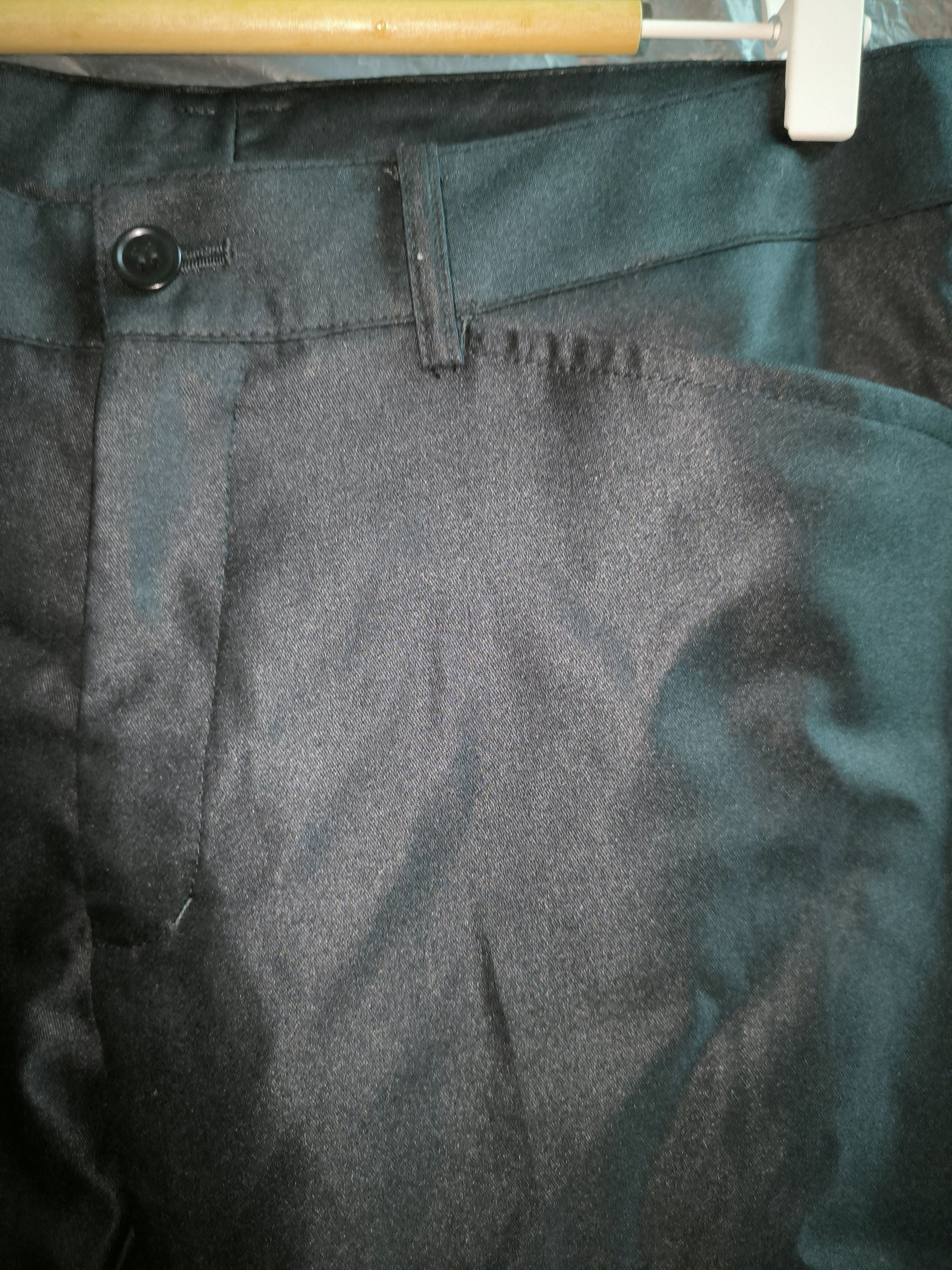 Designer × Katharine Hamnett London Wool Silk Black Pant Size US 32 / EU 48 - 12 Thumbnail