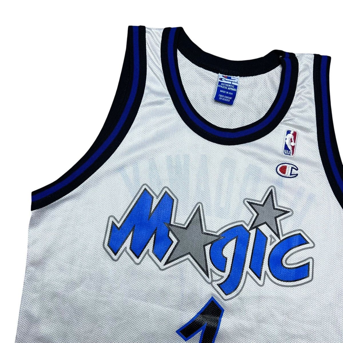 Champion 90s NBA Orlando Magic Penny Hardaway Champion White Jersey Size US L / EU 52-54 / 3 - 5 Thumbnail