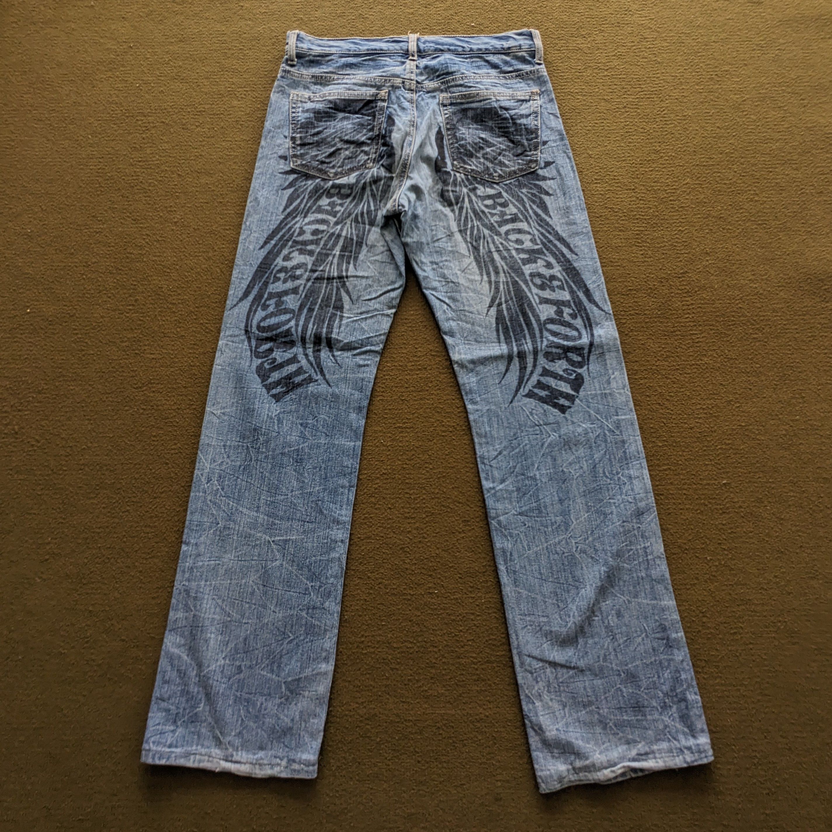 Vintage Vintage BACK AND FORTH Japanese Brand Style Jeans Size US 31 - 1 Thumbnail