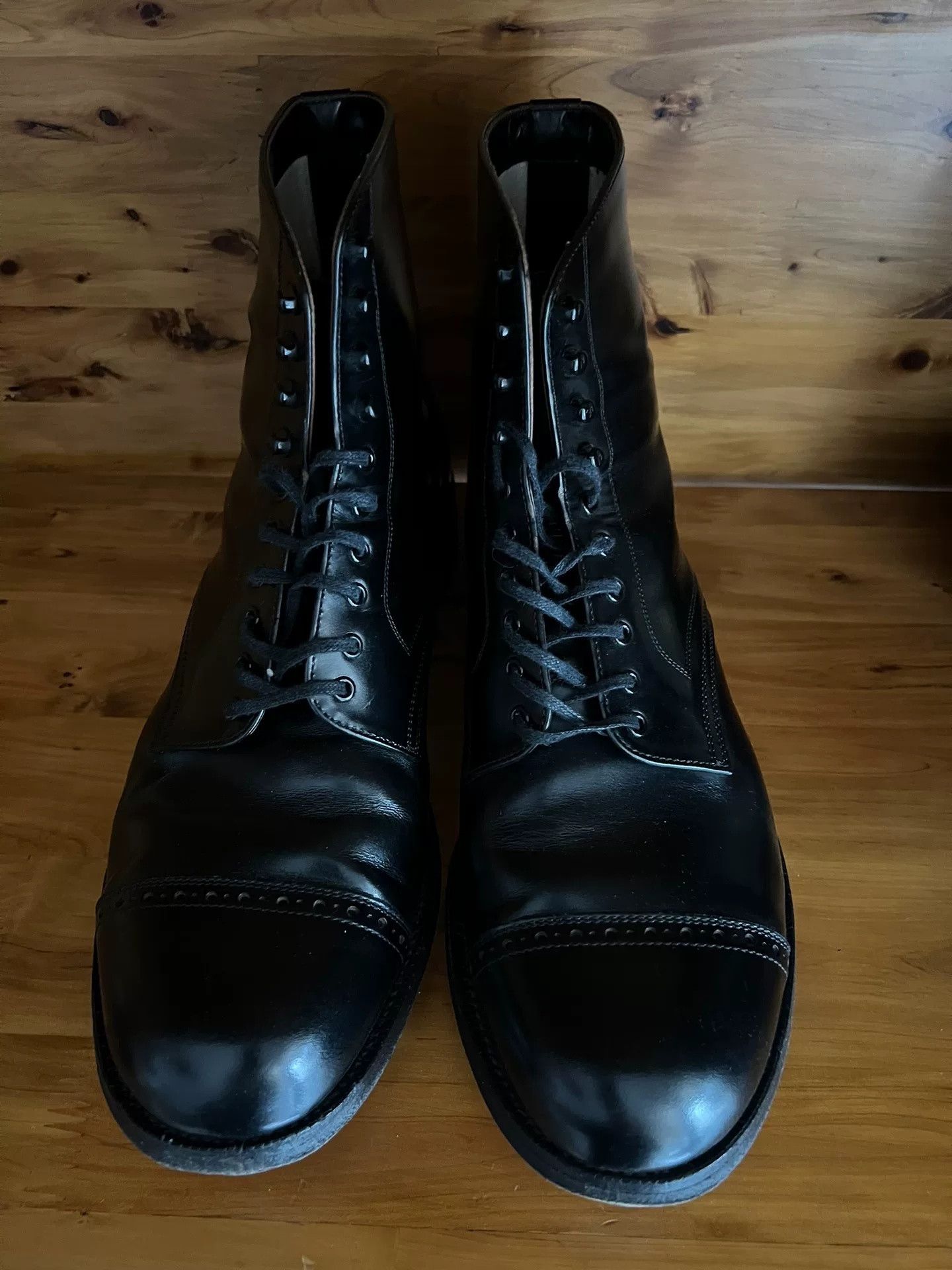 PHIGVEL MAKERS & Co. Phigvel Leather Service Boots Size US 9.5 / EU 42-43 - 2 Thumbnail