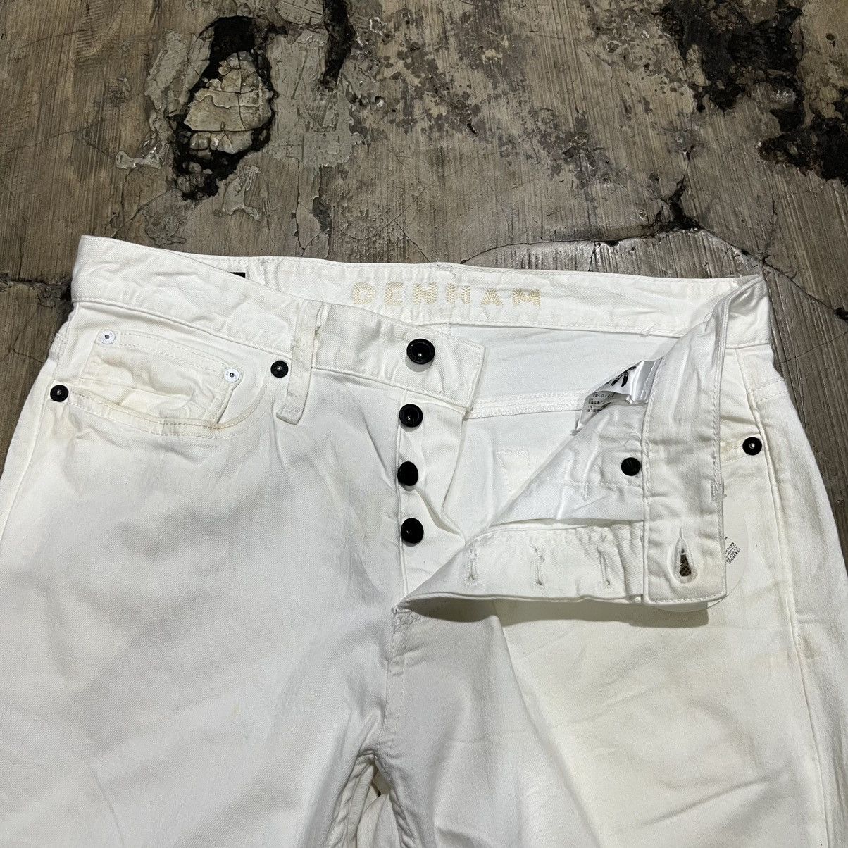 Kapital Denham Razor slim fit Denim Pants Size US 31 - 5 Thumbnail