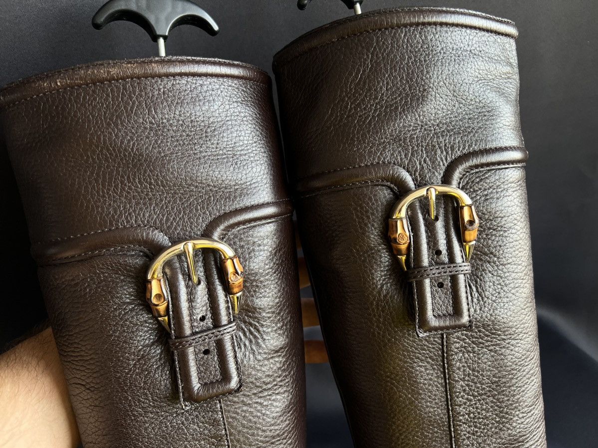 Gucci Gucci Womens Boots Leather Size 38/5 Size US 8.5 / IT 38.5 - 9 Thumbnail