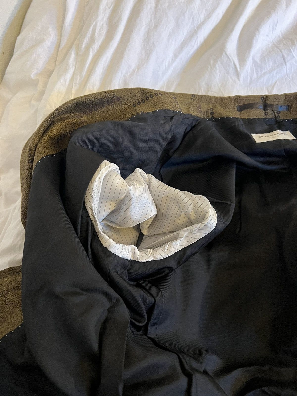 Dries Van Noten Dries Van Noten Runway Jacquard Blazer Sample Verner Panton Size 40R - 8 Thumbnail
