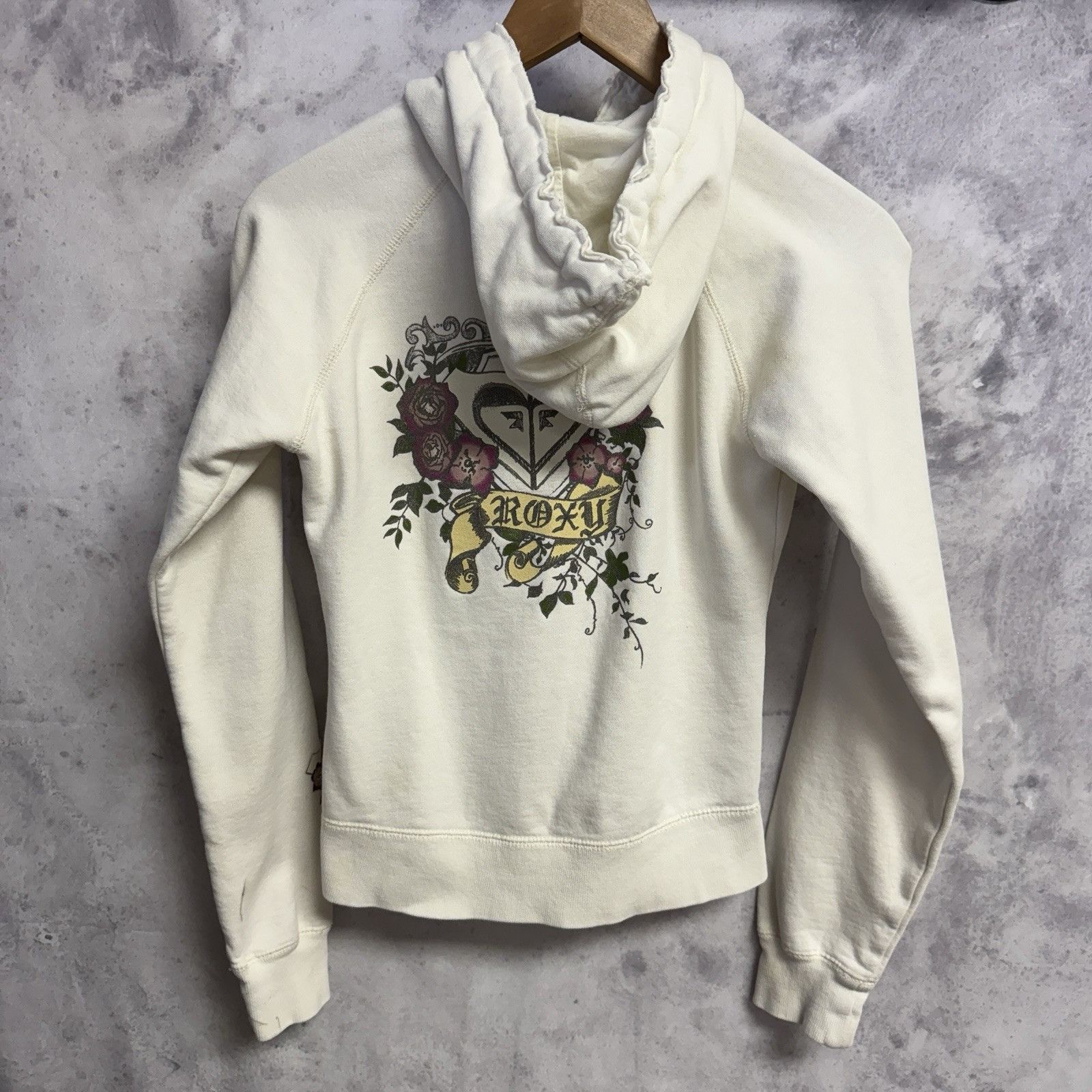 Vintage Vintage Y2K Roxy Hoodie Sweatshirt Womens Medium 16.5x20.5 W Size M / US 6-8 / IT 42-44 - 2 Thumbnail