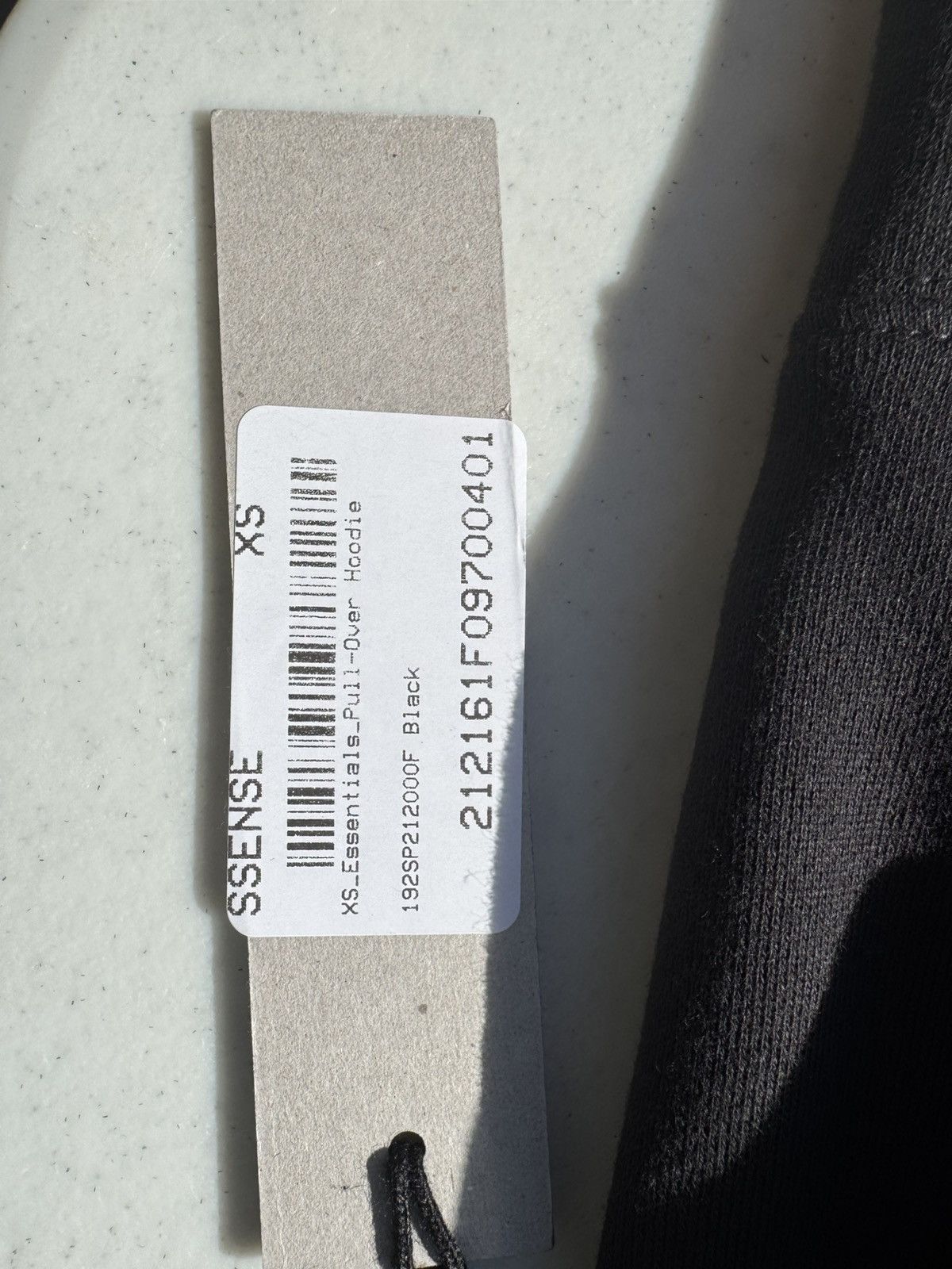 Fear of God FOG Essentials Hoodie Black Size XS Size US XS / EU 42 / 0 - 3 Thumbnail