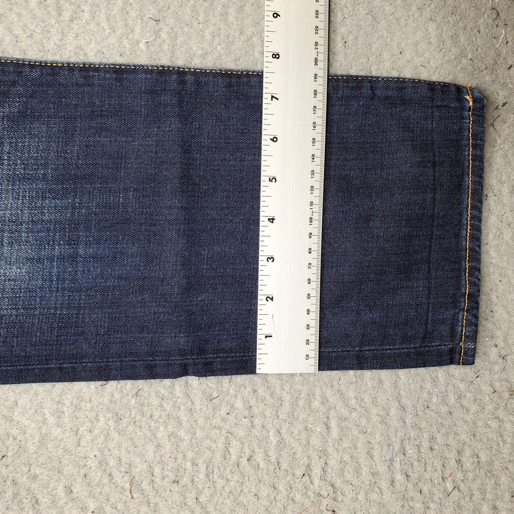 Lucky Brand Lucky Brand Boyfriend Crop Jeans Womens Size 6 Blue Denim Distressed Straight Leg Jeans Size 28" / US 6 / IT 42 - 5 Thumbnail