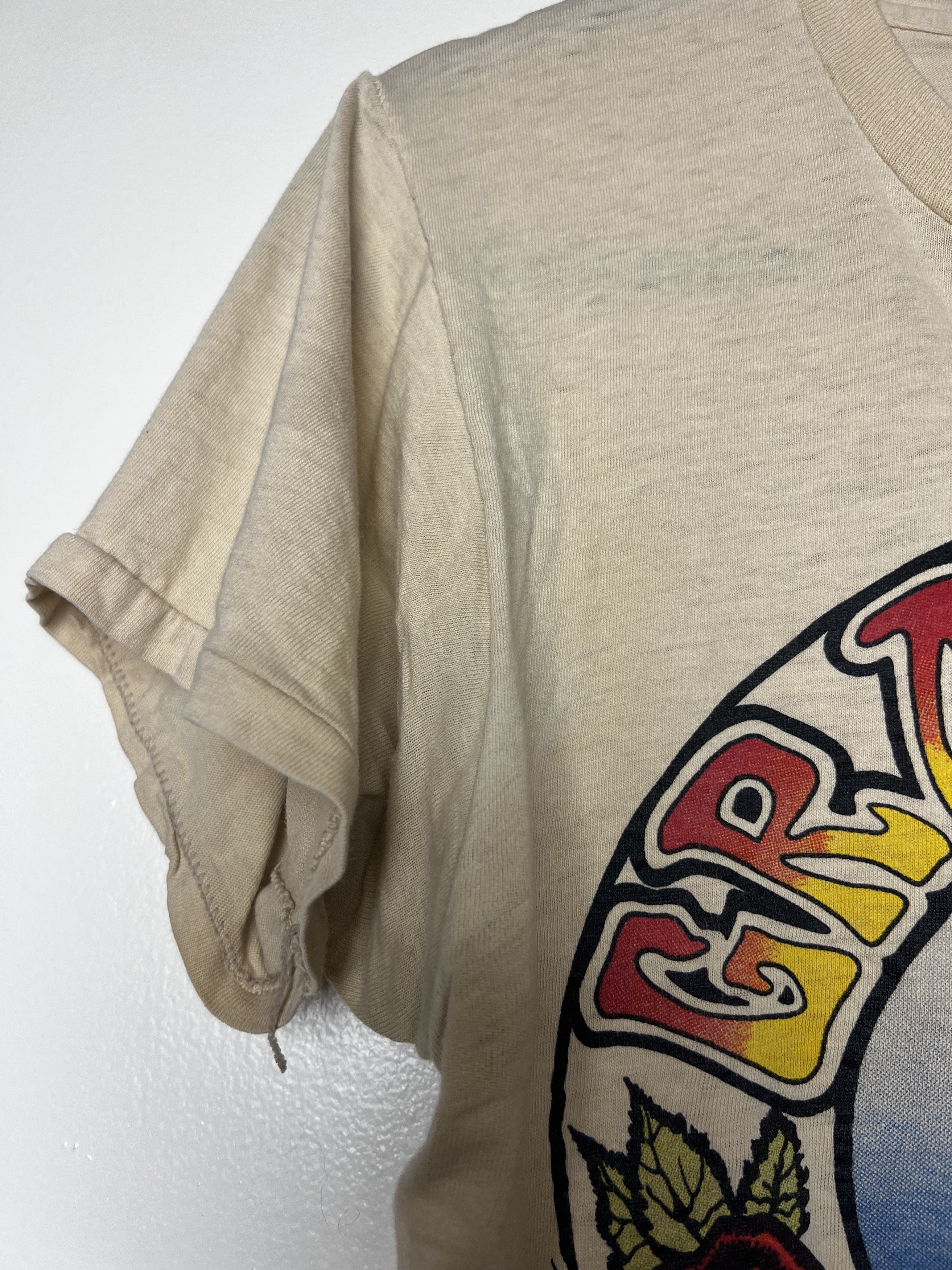 Grateful Dead Vintage 1975 Grateful Dead Garris Graphic Band T-shirt Size US S / EU 44-46 / 1 - 4 Thumbnail