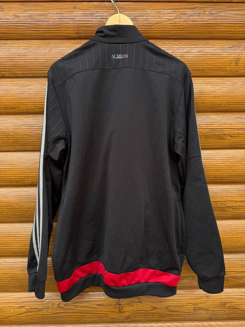 Adidas AC Milan Football Soccer Track Jacket Adidas Size L Size US L / EU 52-54 / 3 - 3 Thumbnail
