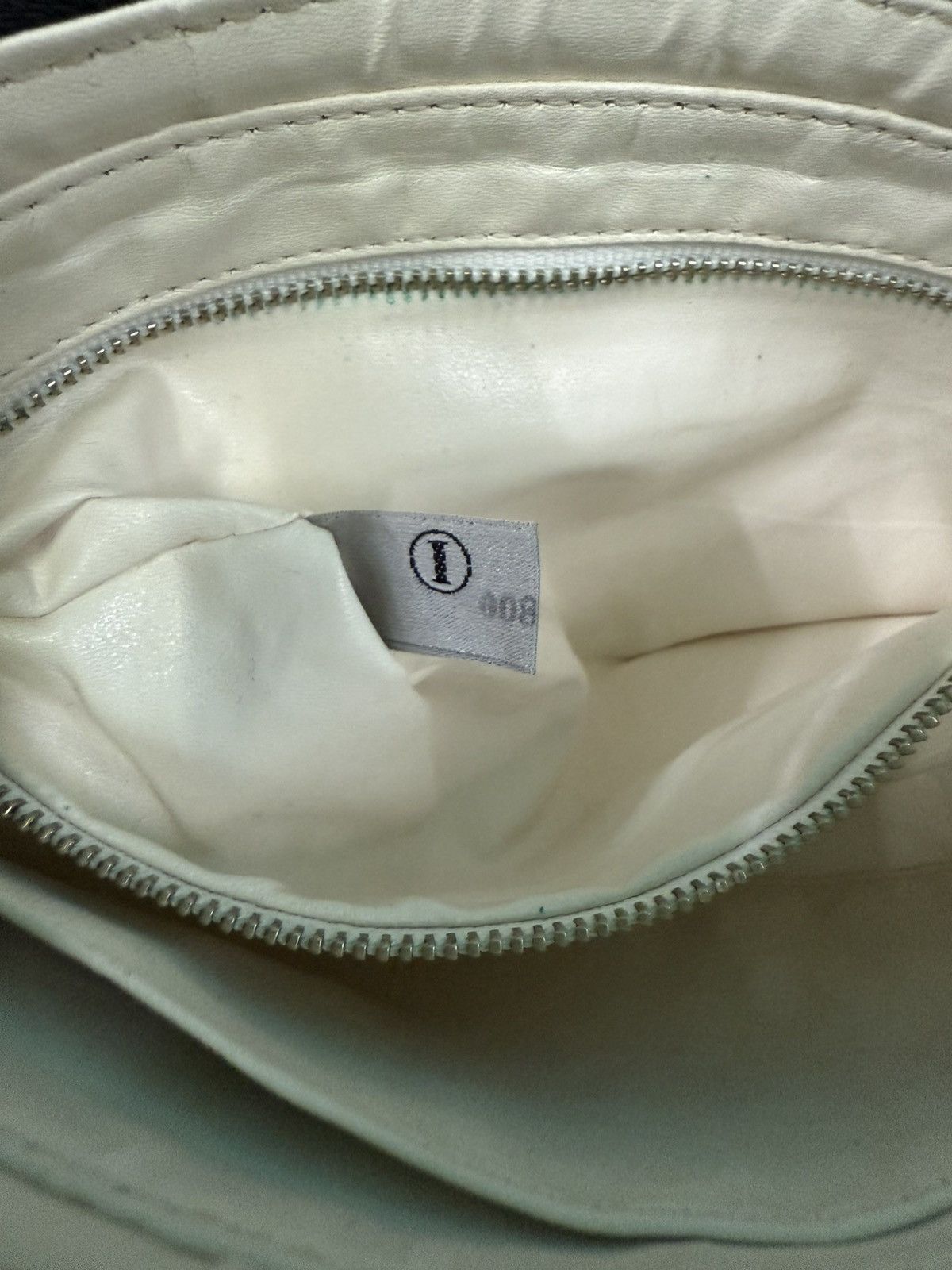 Courreges VINTAGE COURREGES WHITE LOGO PRINTED MINI SHOULDER BAG Size ONE SIZE - 24 Thumbnail
