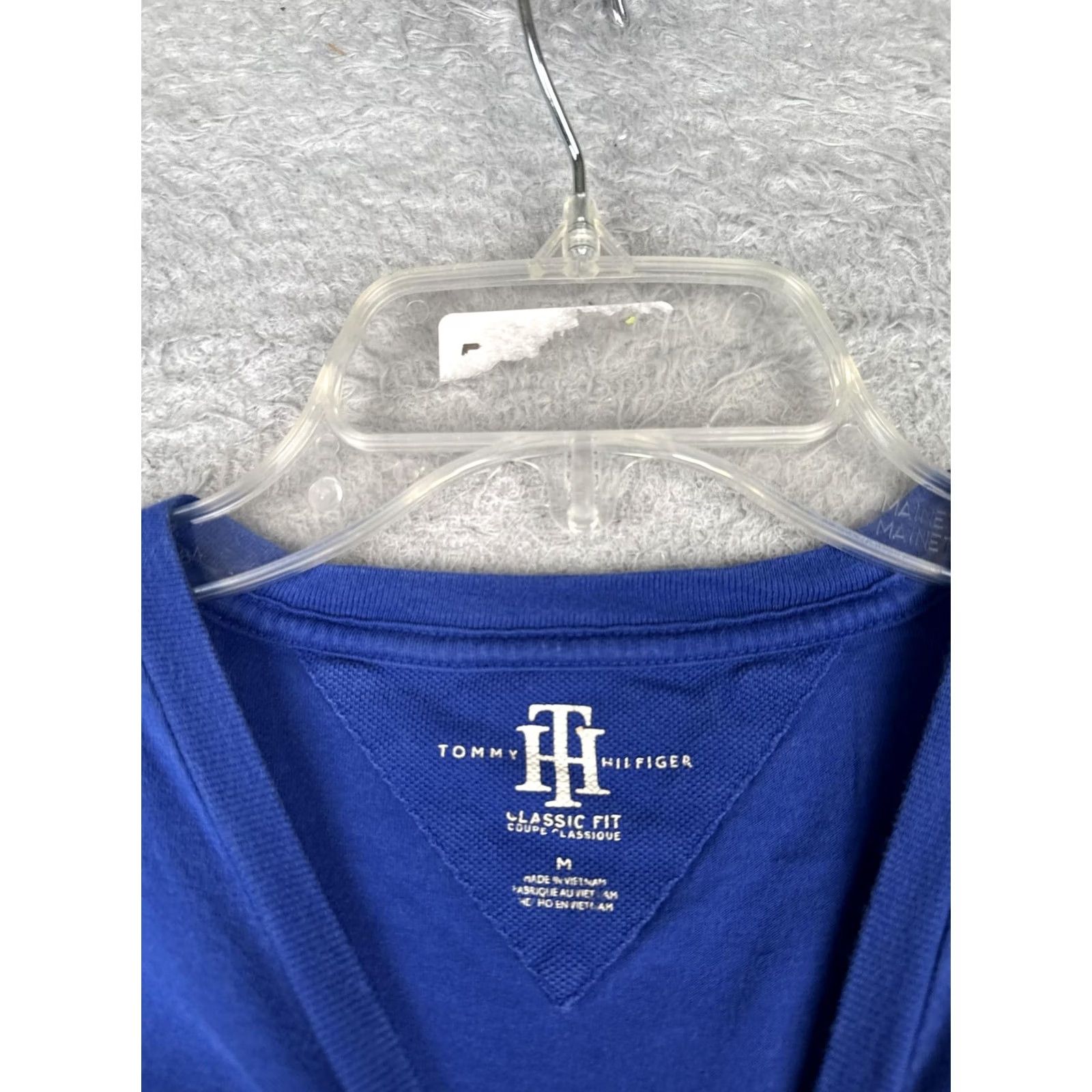 Tommy Hilfiger Tommy Hilfiger Shirt Mens M Blue Crew Neck Short Sleeve Logo Tagless Cotton T-Shirt Size US M / EU 48-50 / 2 - 7 Thumbnail