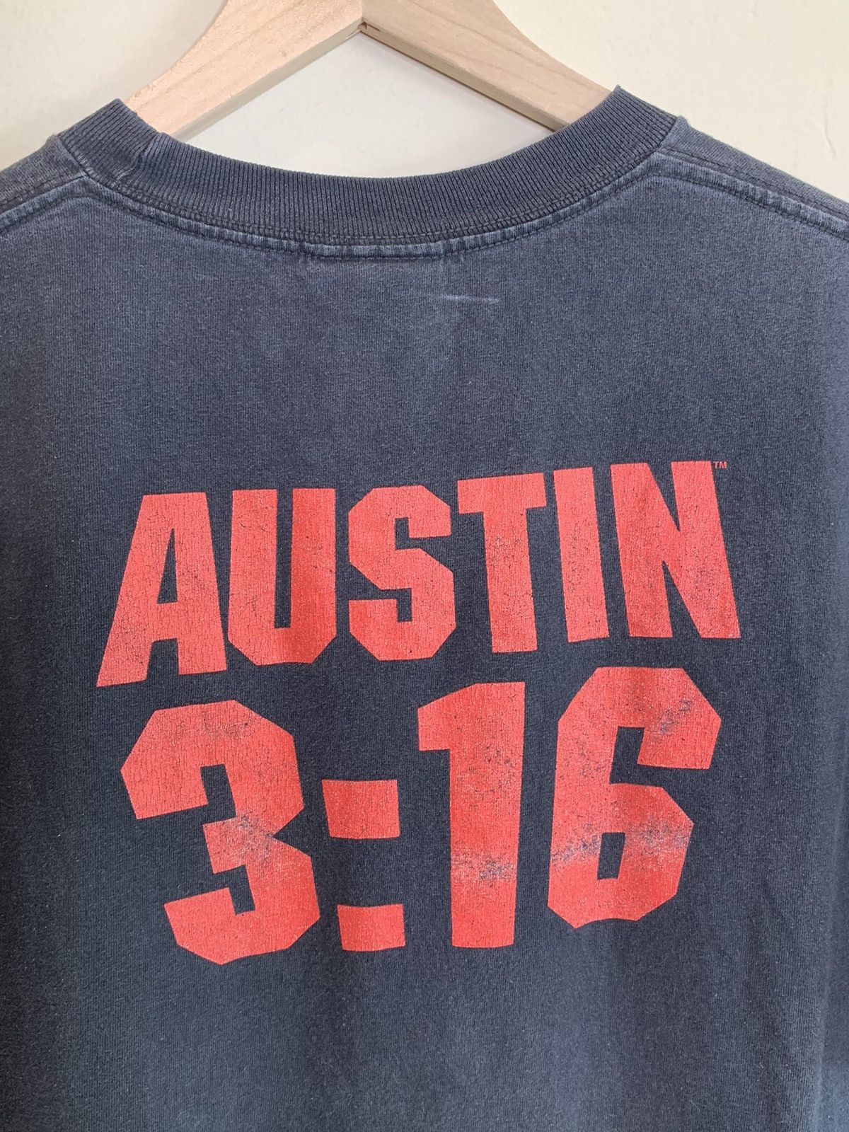 Vintage × WWE × WWF RARE Vintage 2005 Stone Cold Steve Austin 3:16 WWE WWF Shirt Size US XL / EU 56 / 4 - 4 Thumbnail