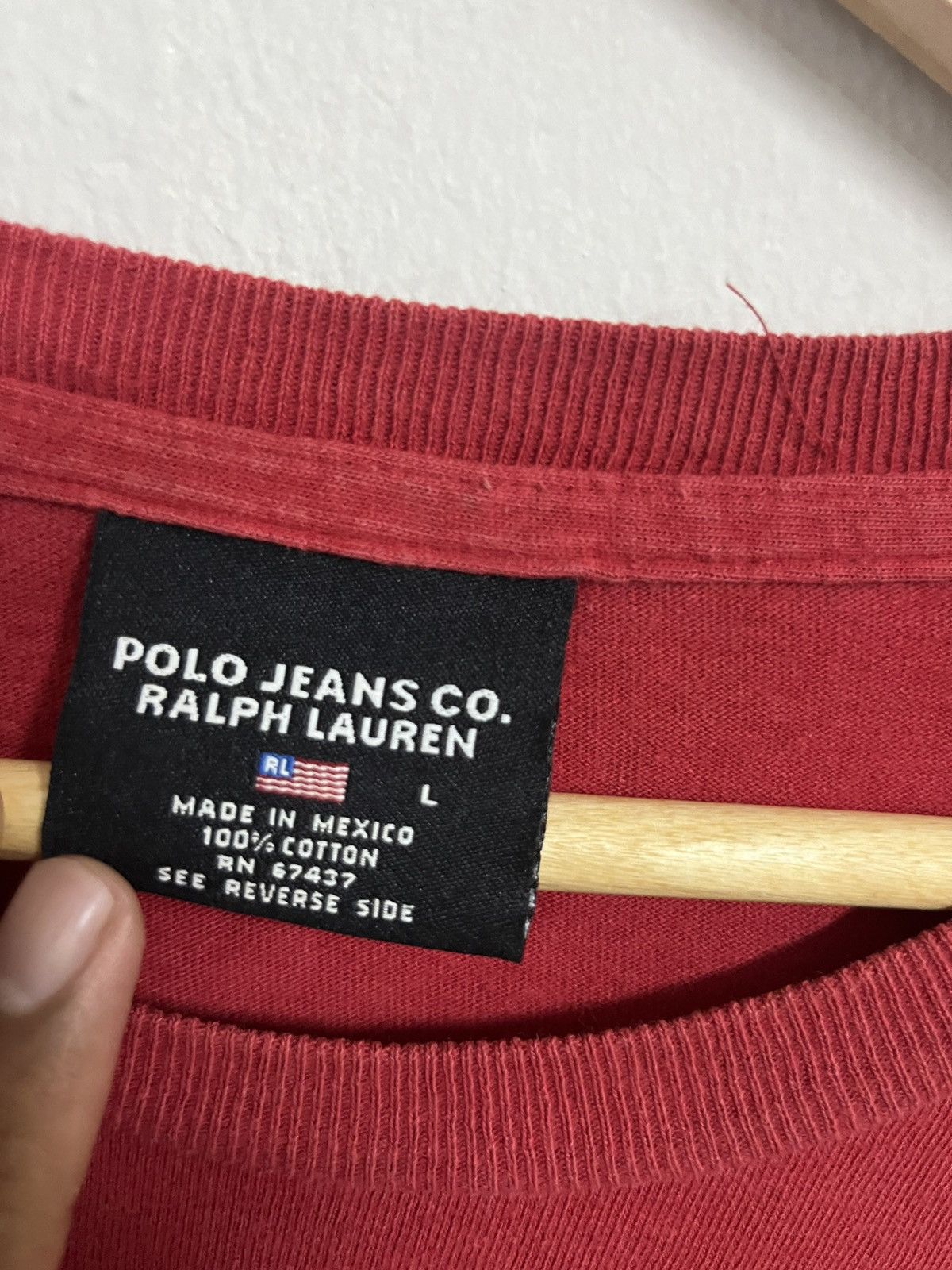 Polo Ralph Lauren 💥Grailed Sale💥Polo Jeans Co Ralph Lauren T Shirts Size US L / EU 52-54 / 3 - 5 Thumbnail