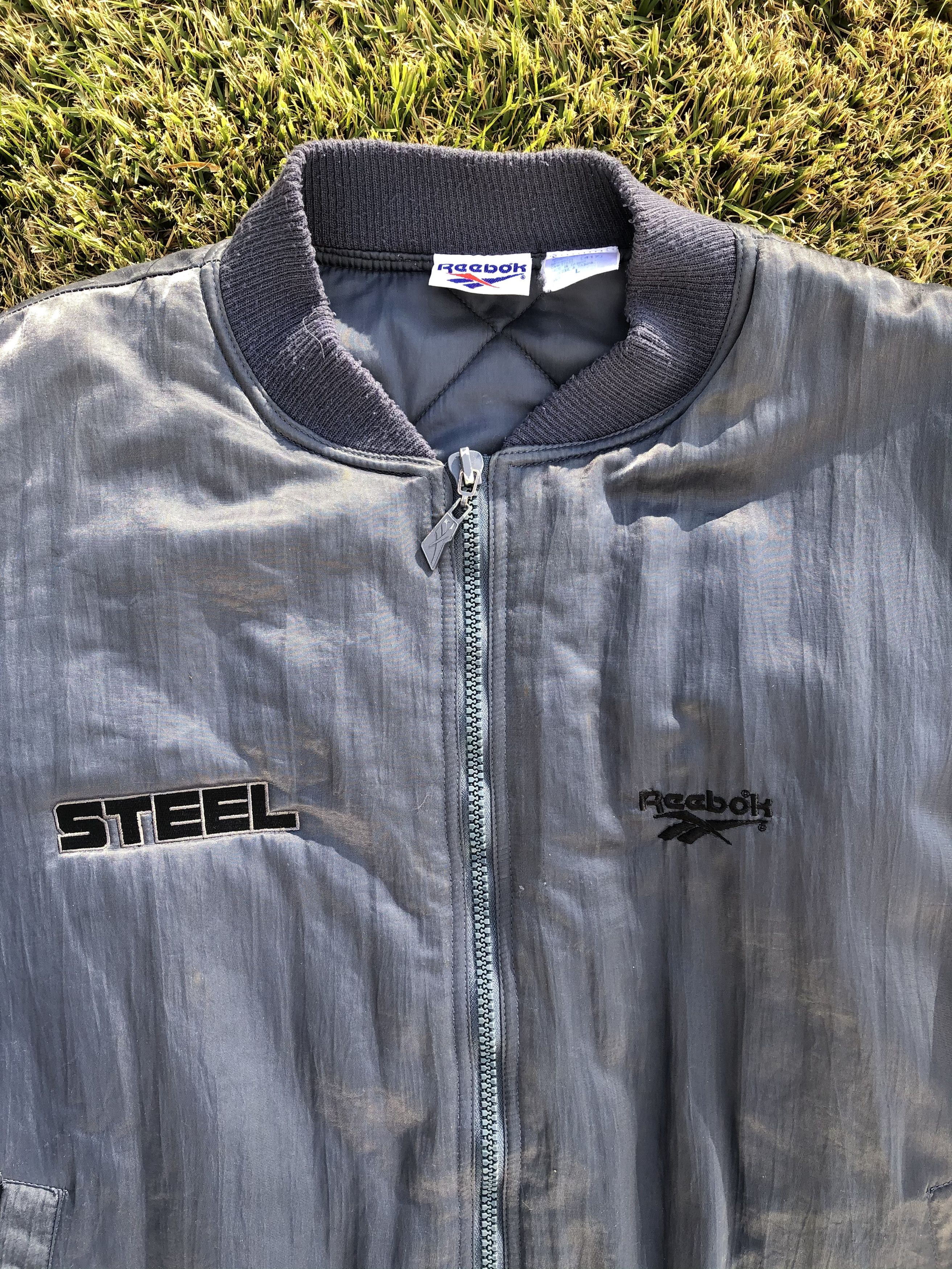 Reebok × Vintage 1997 STEEL INTERSCOPE MOVIE SHAQ VINTAGE MOVIE PROMO JACKET Size US L / EU 52-54 / 3 - 4 Thumbnail