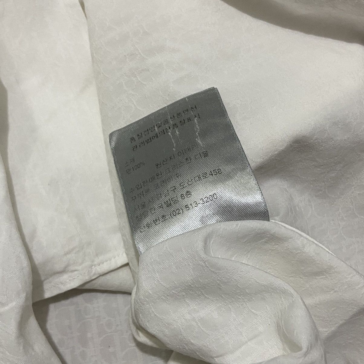 Dior Dior Homme Monogram Button Ups White Shirt Size US S / EU 44-46 / 1 - 11 Thumbnail
