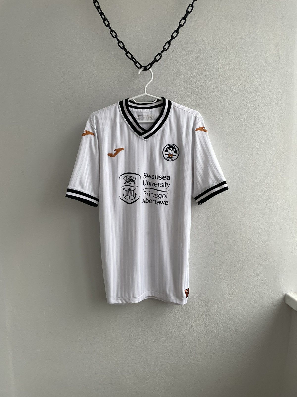 Joma Swansea City 2021 2022 Football Soccer Jersey Joma Shirt Size US M / EU 48-50 / 2 - 1 Thumbnail