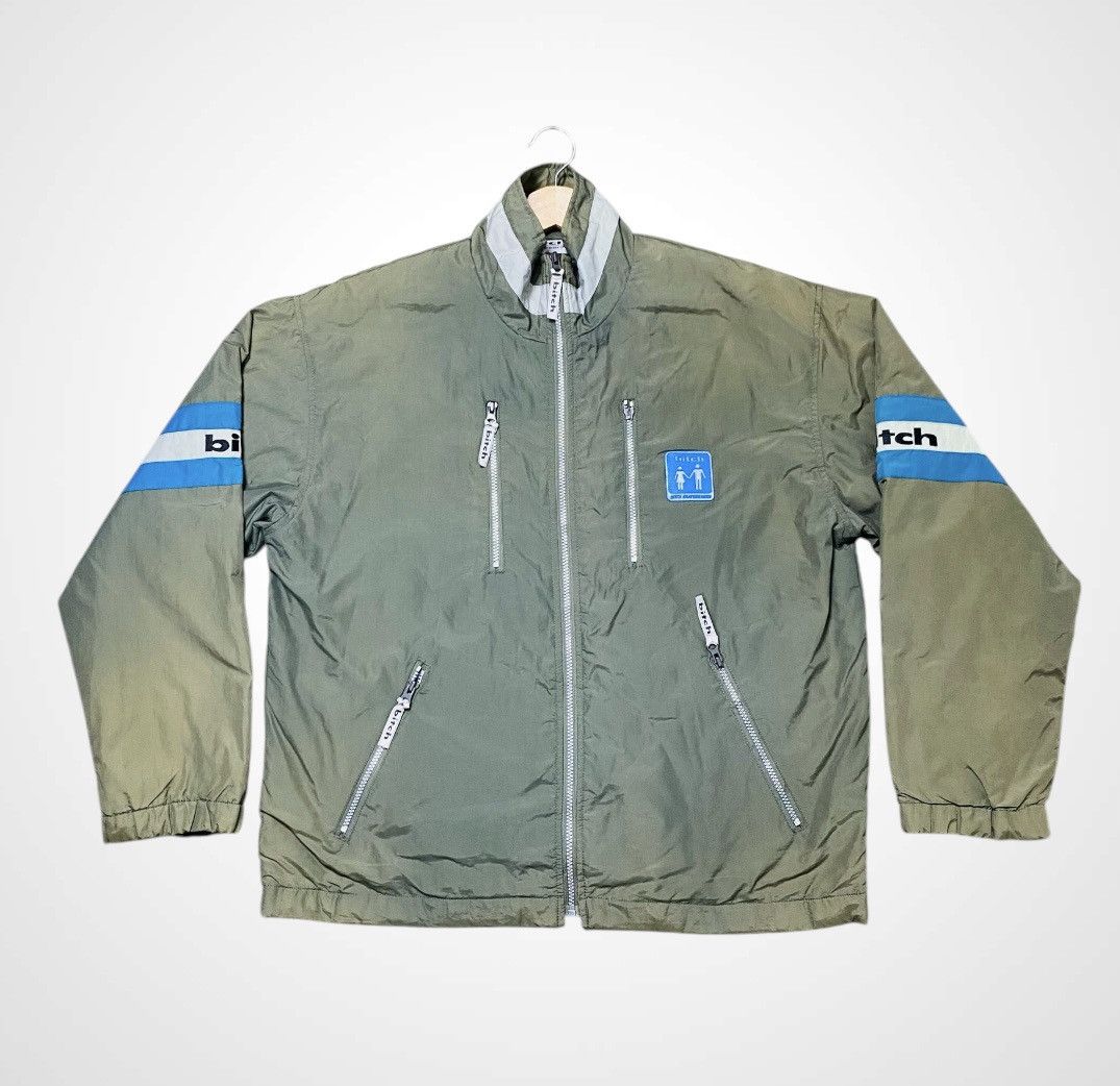 Vintage Vintage 90s Bitch Skateboards Zipper Jacket Size US M / EU 48-50 / 2 - 4 Thumbnail