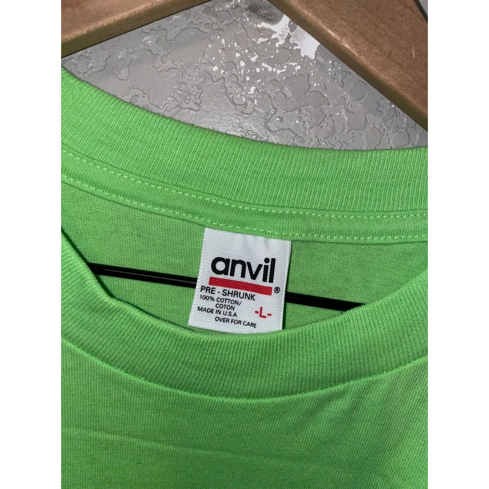 Anvil Vintage Big Sky Montana Shirt Moose Elk Nature Green Tee 90s Size US L / EU 52-54 / 3 - 7 Thumbnail