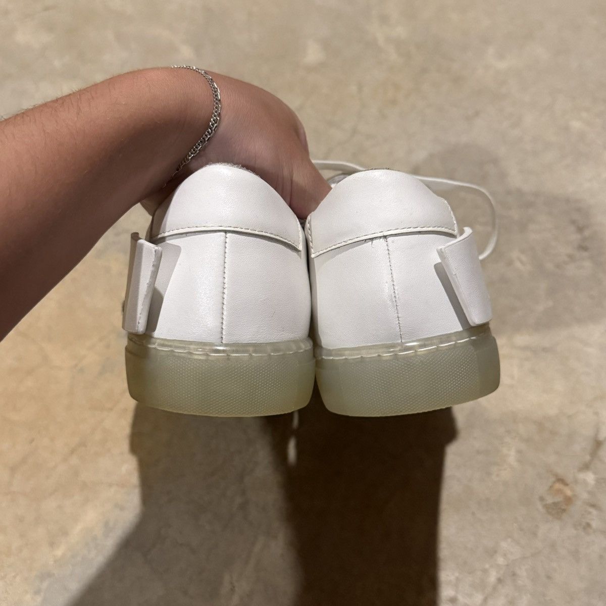 A-COLD-WALL* A-Cold-Wall* Shard Leather Shoes White Whittier US 9 Size US 9 / EU 42 - 6 Thumbnail