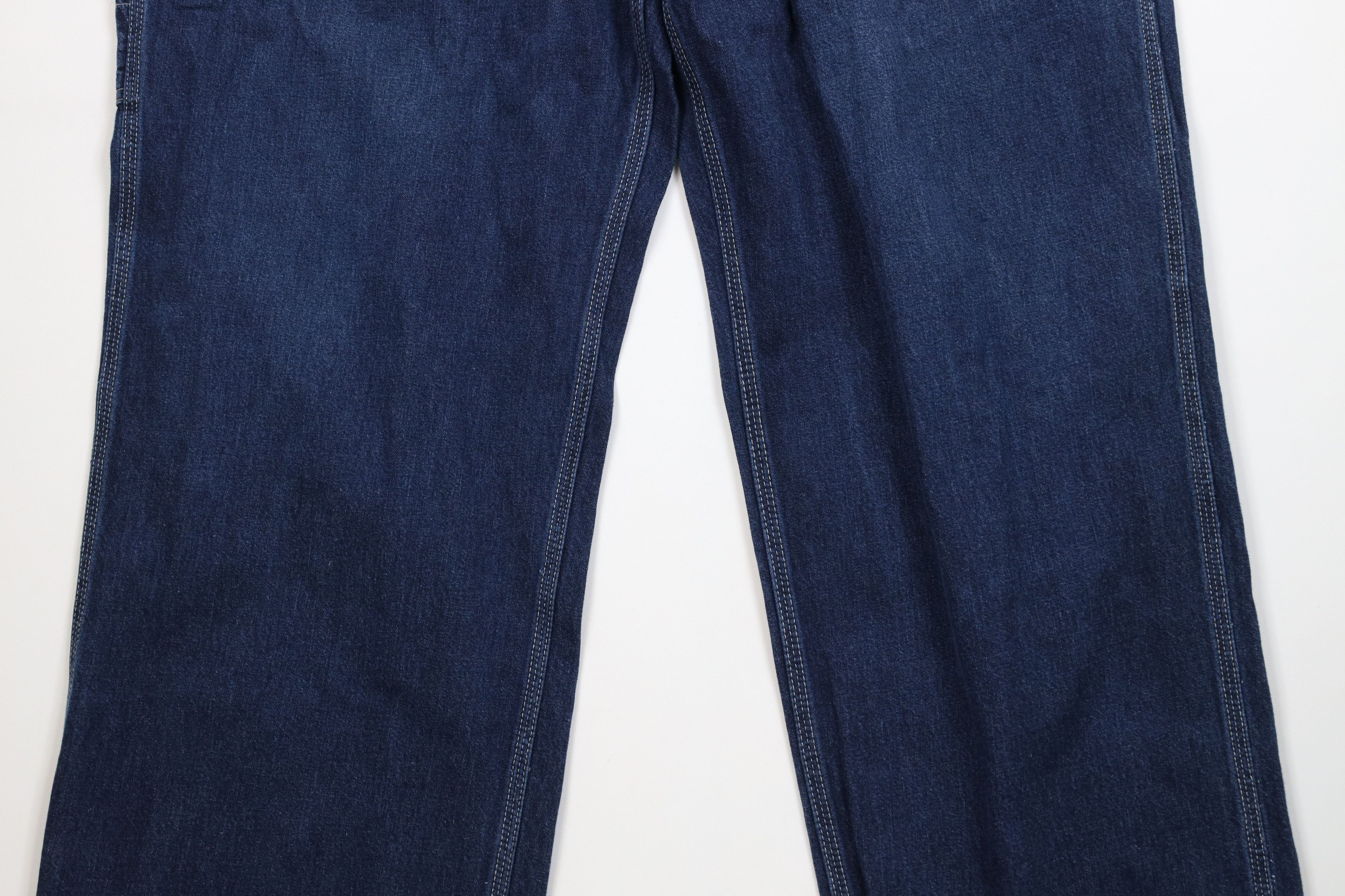 Ralph Lauren Vintage 90s Ralph Lauren Baggy Wide Leg Carpenter Jeans Blue Size US 38 / EU 54 - 3 Thumbnail