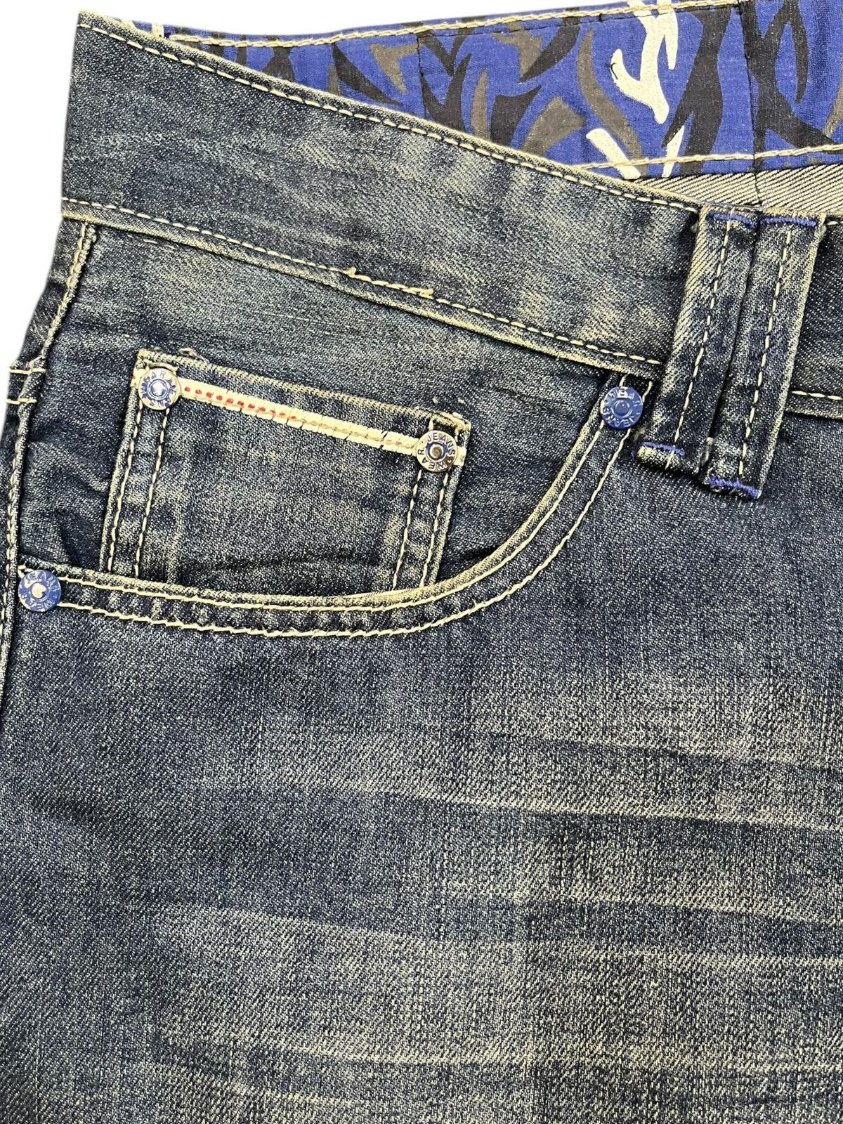 14th Addiction Vintage Jeans Distressed Denim Size US 34 / EU 50 - 5 Thumbnail
