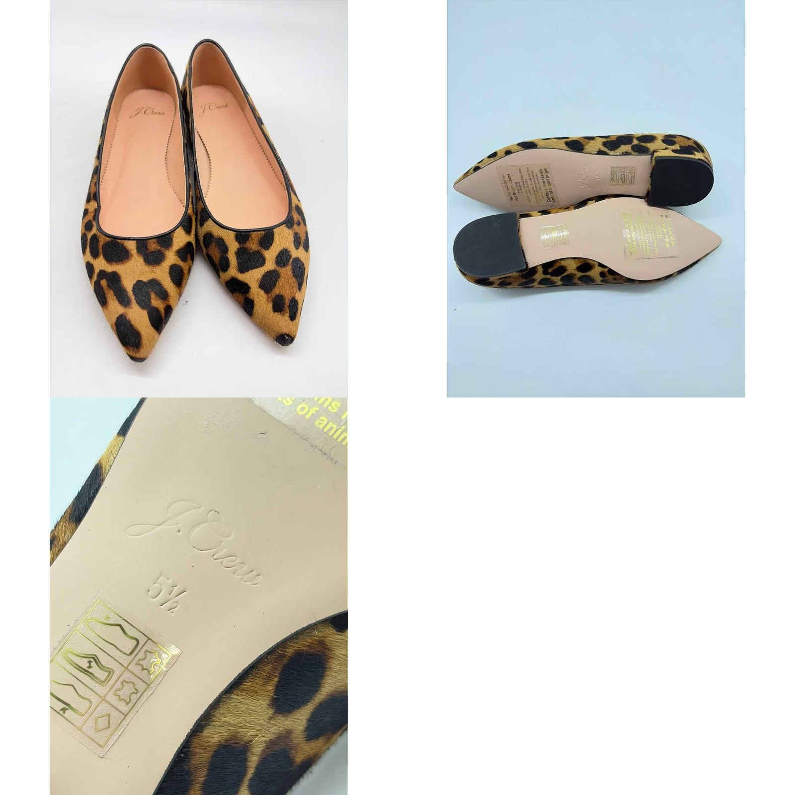 Vintage J Crew Ballet Flats Size 5.5 Brown Size US 6 / IT 36 - 9 Thumbnail