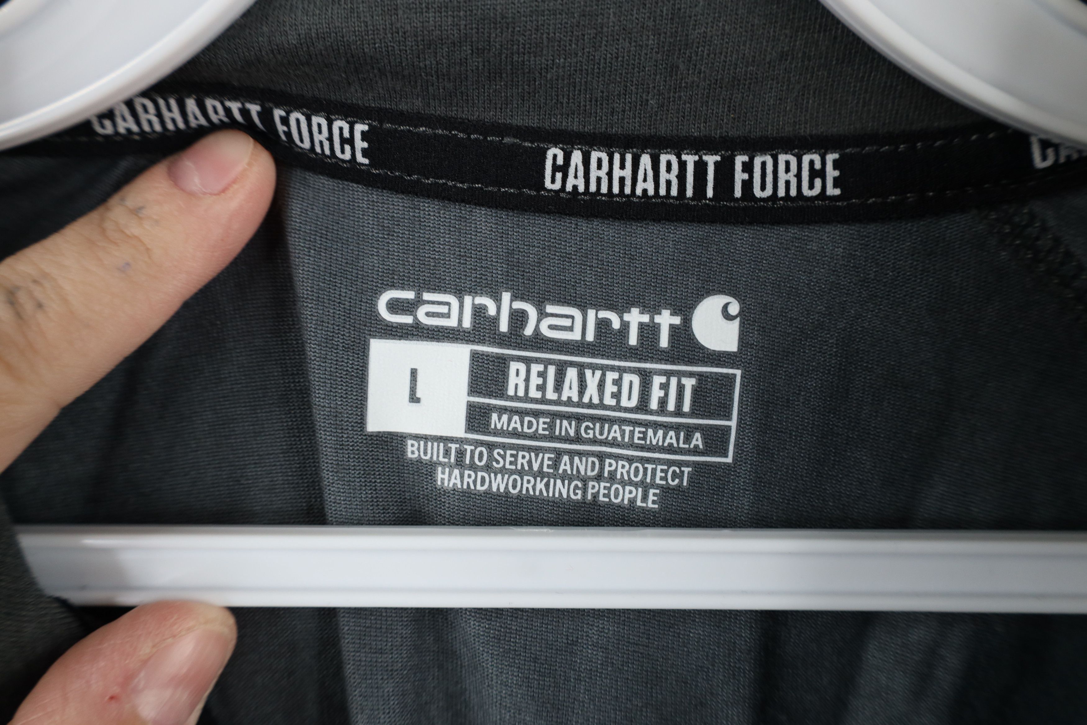 Carhartt × Vintage Carhartt Force Knit Relaxed Fit Half Zip Pullover Sweater Size US L / EU 52-54 / 3 - 8 Thumbnail