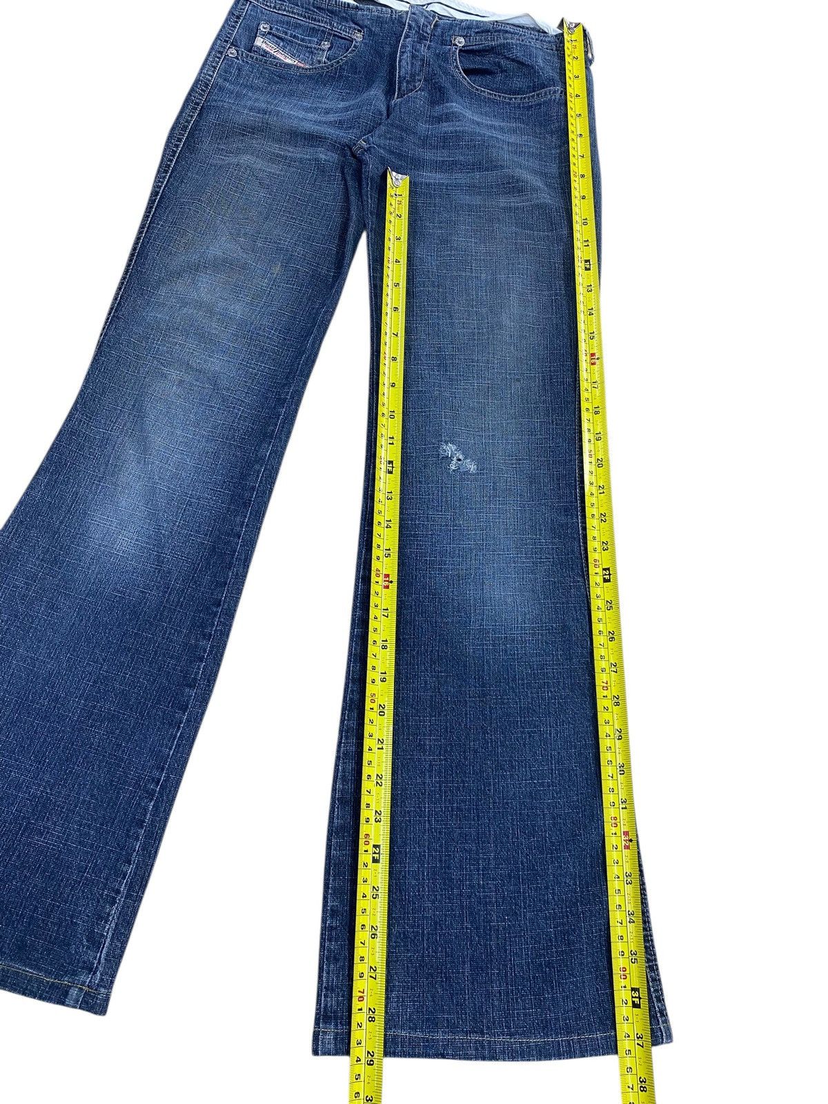 Diesel Diesel Blue Wash Style Boot Cut Leg Jeans Size US 29 - 8 Thumbnail