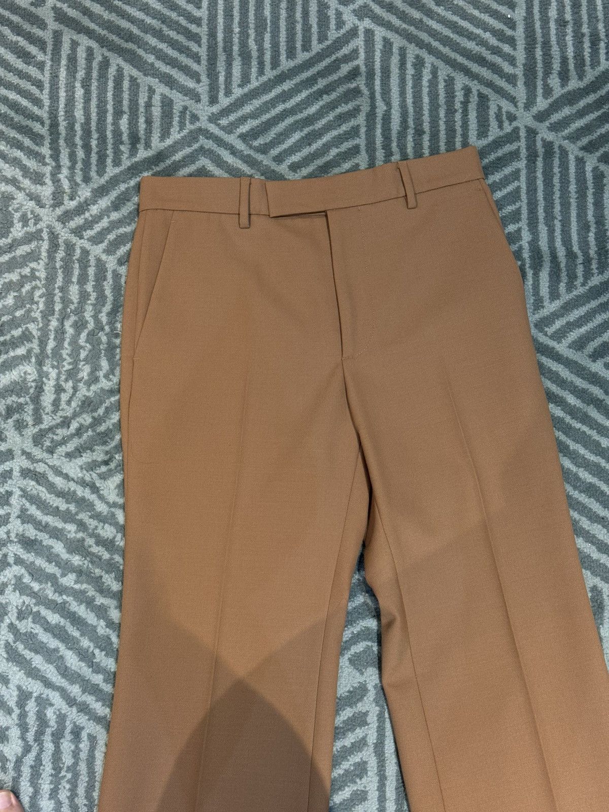 Gucci Gucci Brown Wool Bootcut Flared Pants Size 36 Size US 30 / EU 46 - 6 Thumbnail