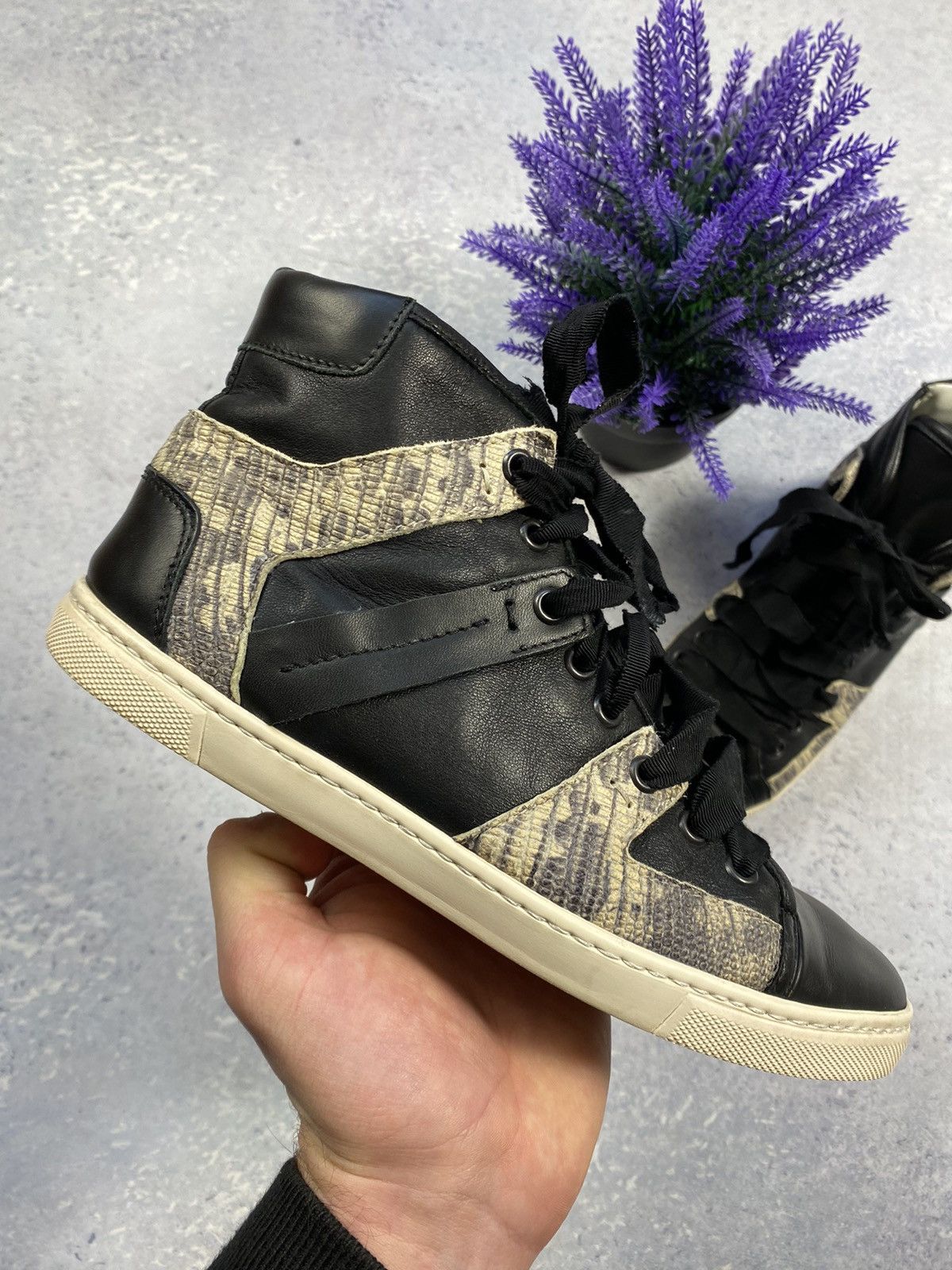 Lanvin Lanvin Women’s Hi-Top Sneakers Size EUR 37 Size US 7 / IT 37 - 7 Thumbnail