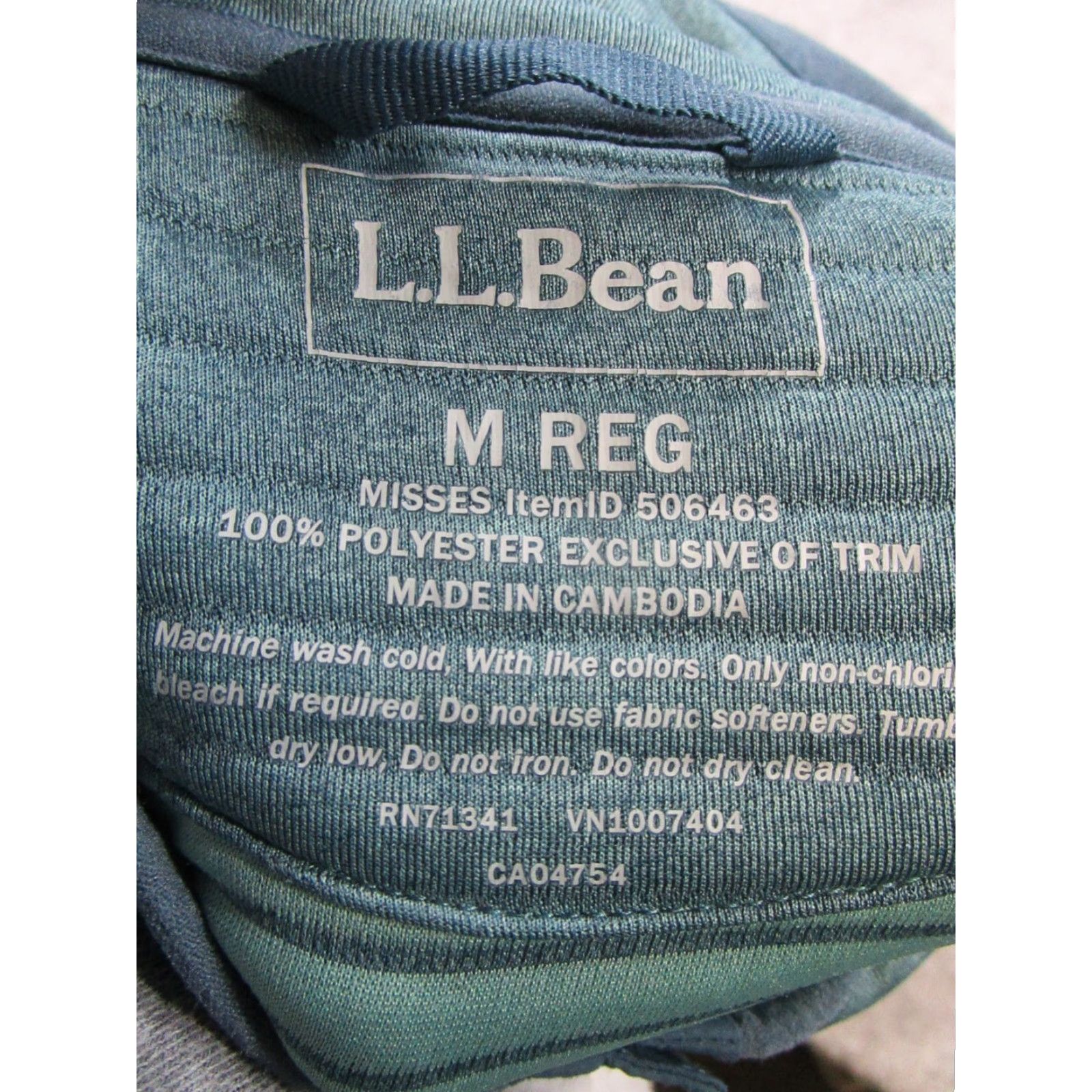 Vintage L.L.Bean Sweater Mens M Green Hiking Fleece Pullover Mock Neck Outdoor Sports Shirt Mens Size US M / EU 48-50 / 2 - 3 Thumbnail