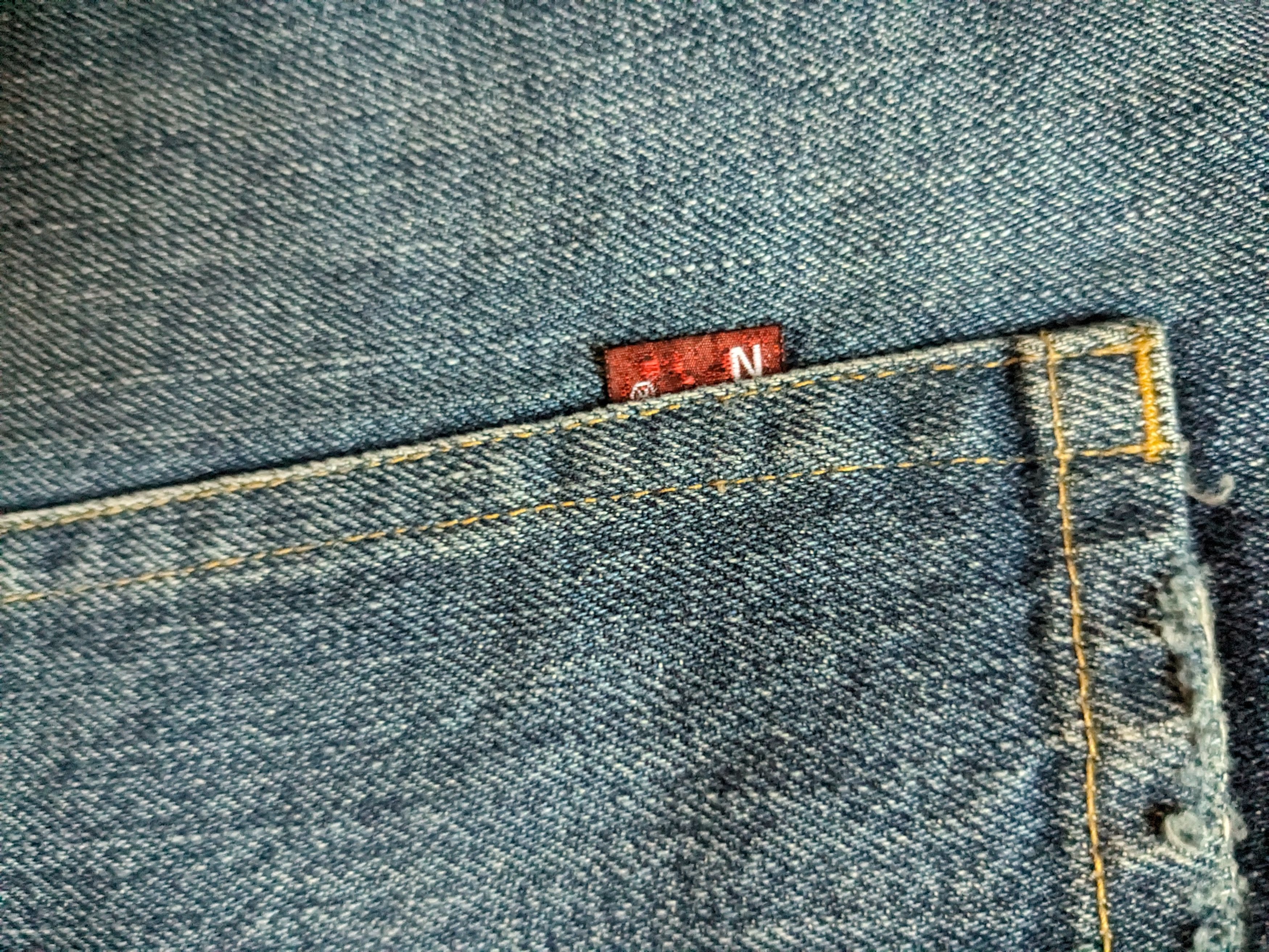 Needles Needles hd pants in washed 12 oz. denim Grailed