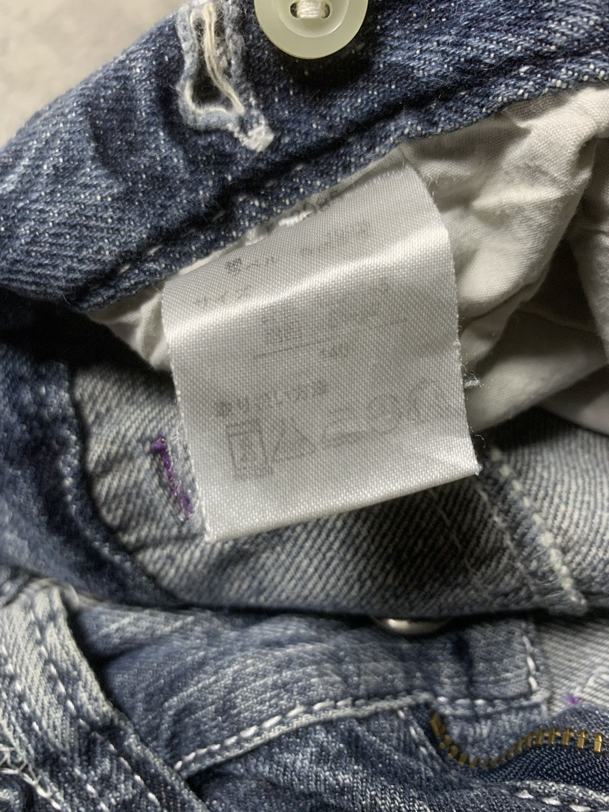 Japanese Brand 2000s Ba Tsu Studio - Rock Star Jeans DIY Paint-Splatter Size US 30 / EU 46 - 15 Thumbnail