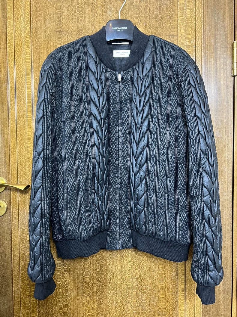 Yves Saint Laurent Saint Laurent 21 FW Darth Vader twist totem jacket 2502-Nex Size US L / EU 52-54 / 3 - 1 Thumbnail