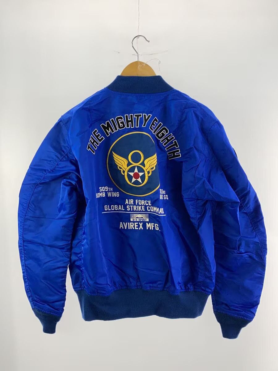 Avirex Avirex Reversible Nylon Flight Jacket Blue Size US XL / EU 56 / 4 - 2 Thumbnail