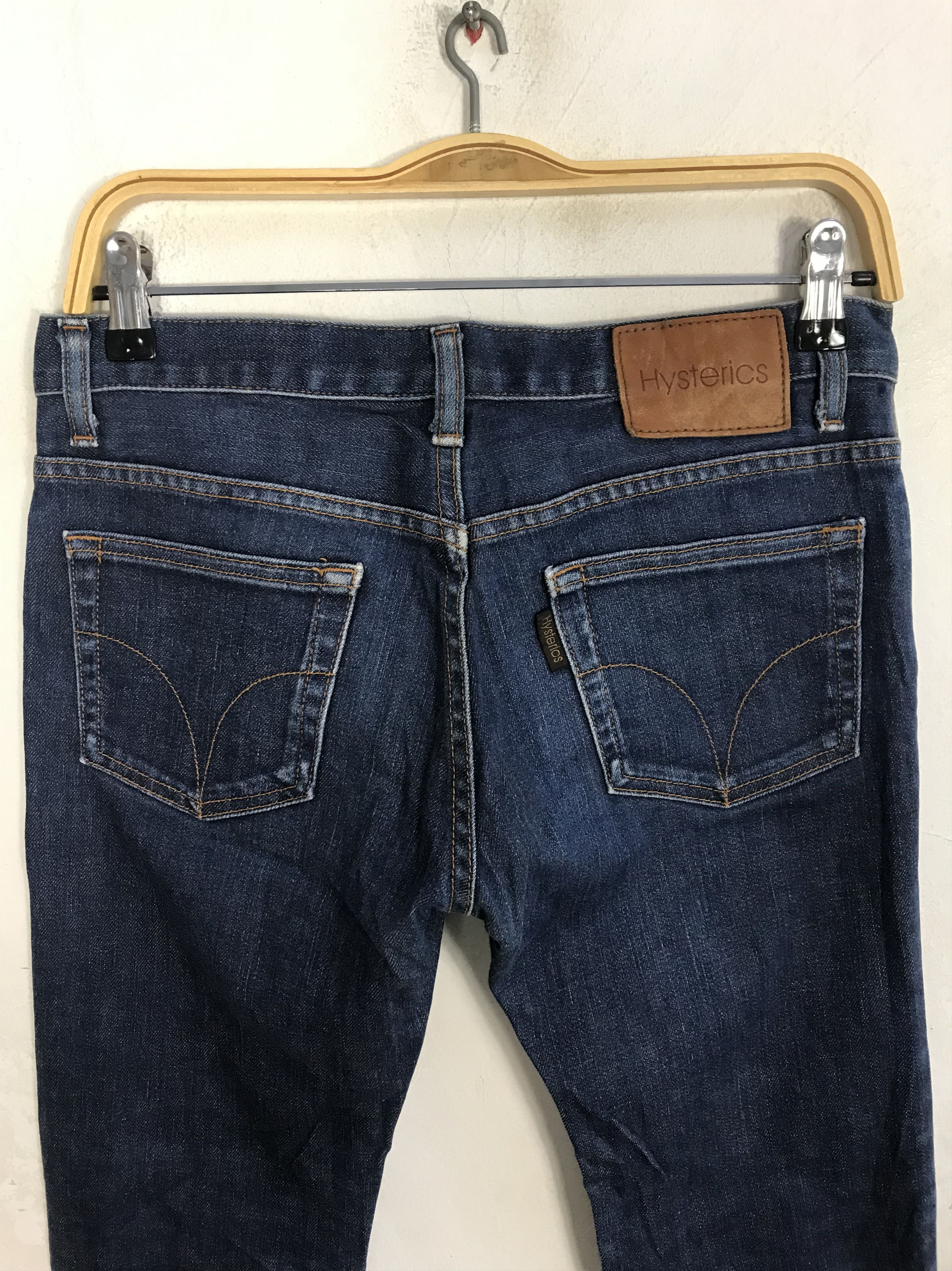 Hysteric Glamour Hype Hysteric Glamour Indigo Denim Jeans Pant Buttonfly Size 29" - 1 Thumbnail