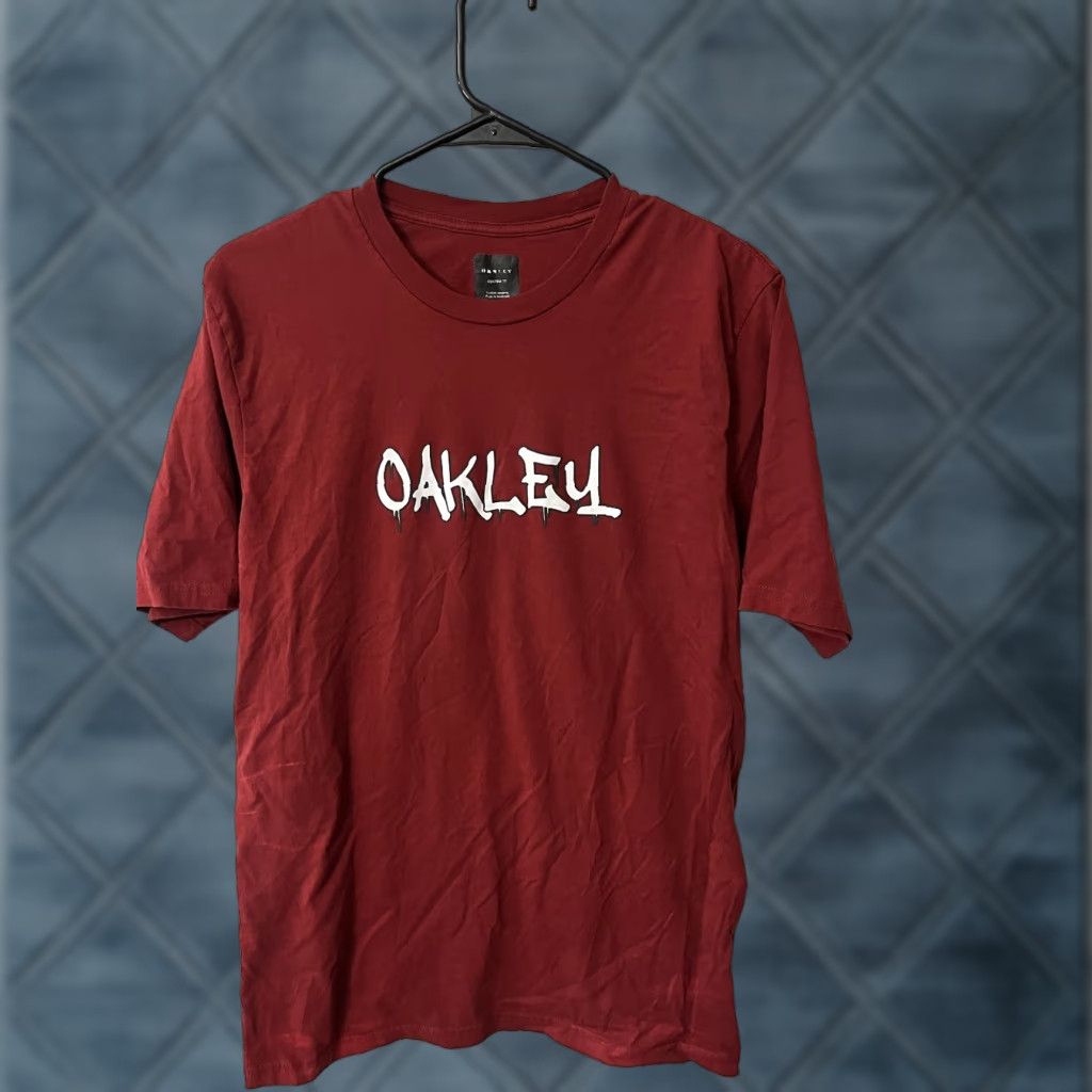 Oakley Oakley Shirt Men’s Red XL Graphic Tee Shirt Logo Custom FIT Size US XL / EU 56 / 4 - 1 Thumbnail