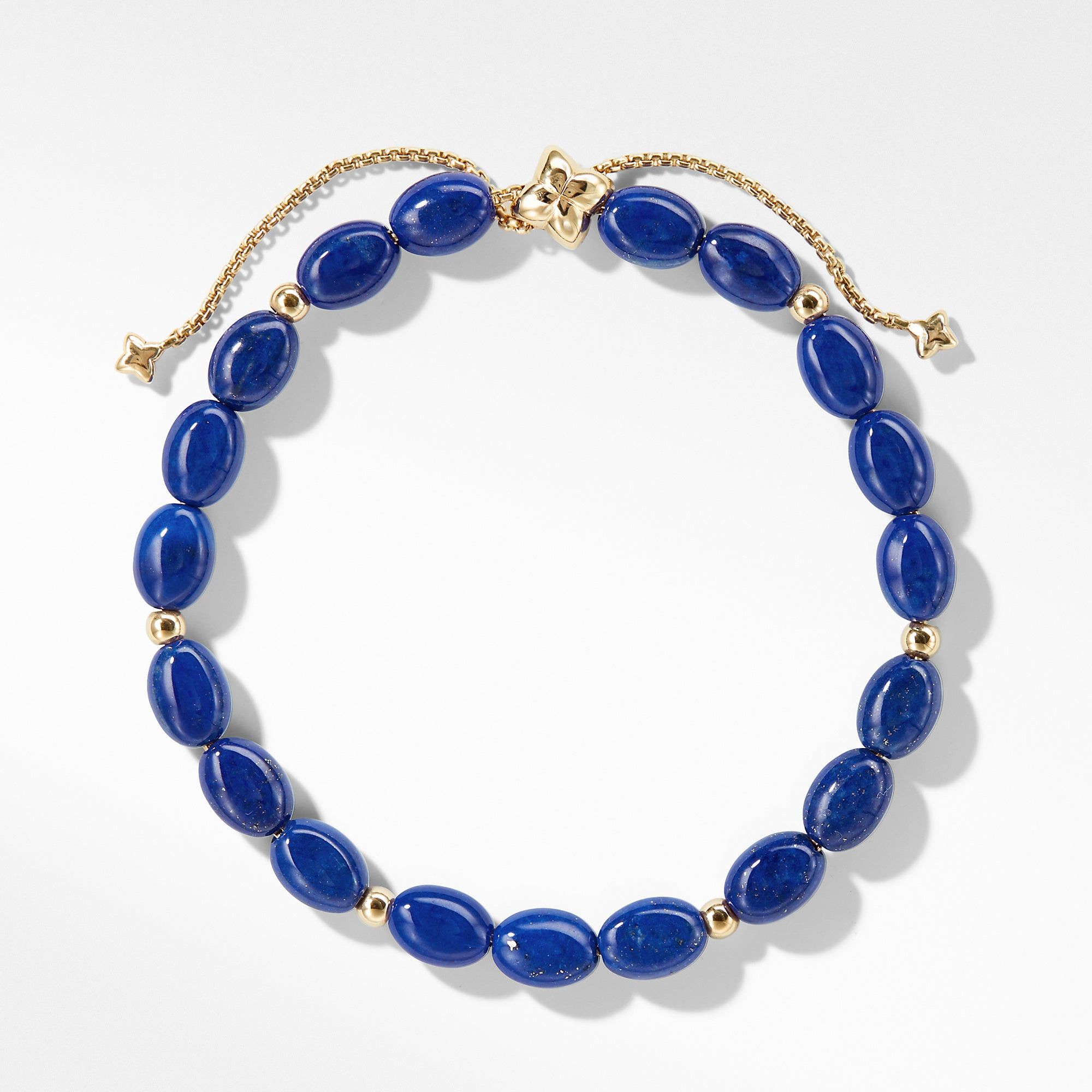 David Yurman o1w1db10325 B14034 Bracelet with Lapis and 18K Yellow Gold Size ONE SIZE - 2 Thumbnail