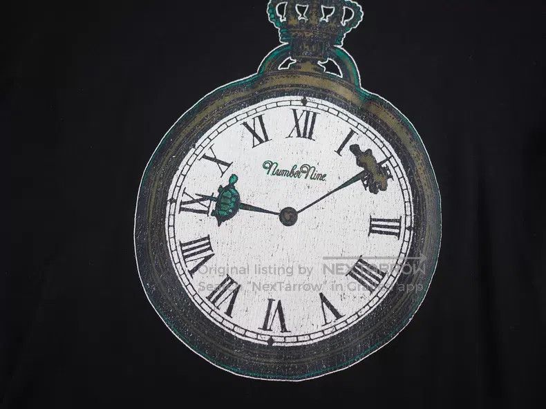 Number (N)ine Number (N)ine Black Pocket Watch Short Sleeve Size US L / EU 52-54 / 3 - 4 Thumbnail