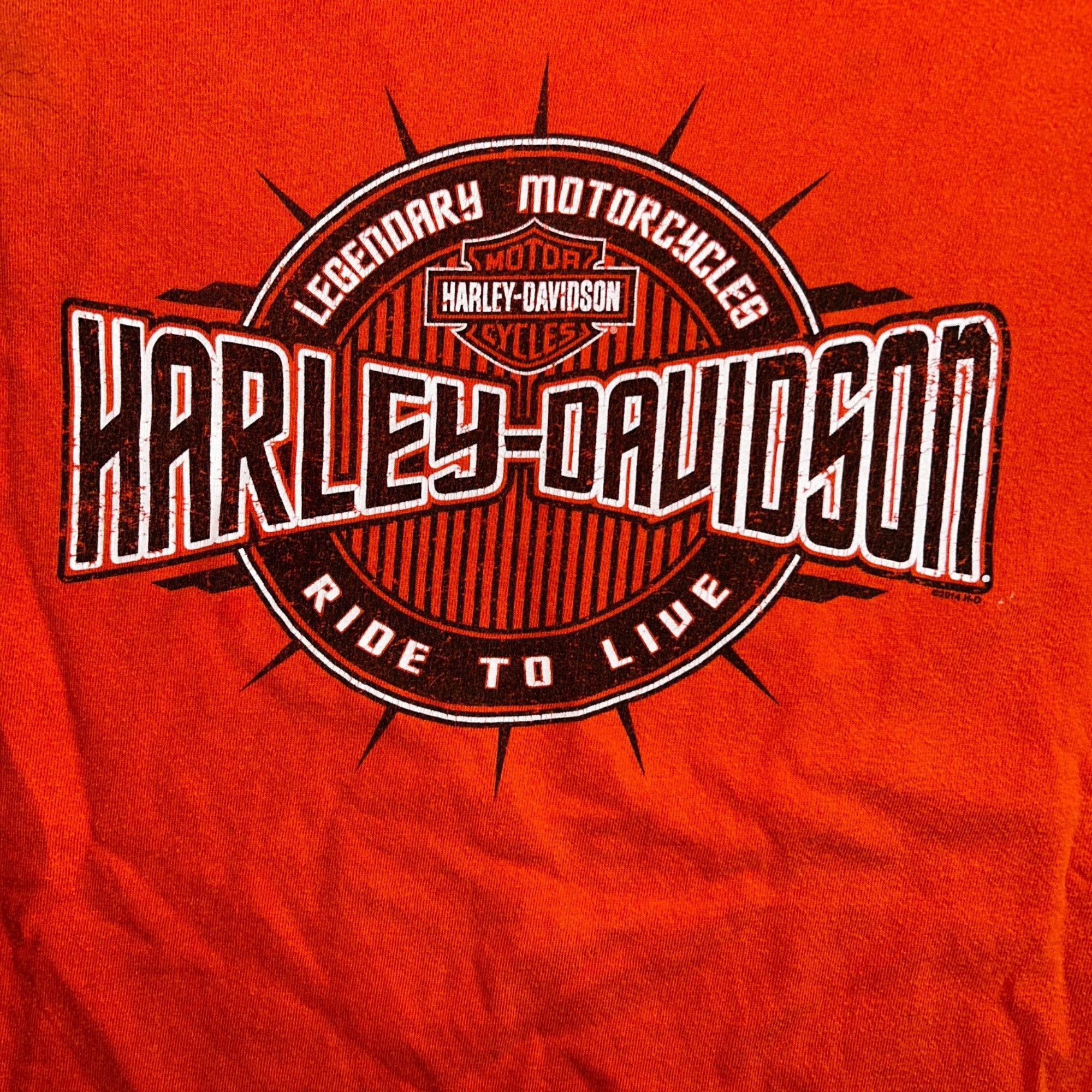 Vintage Vintage/Y2K Style Harley Davidson Shirt Size US XL / EU 56 / 4 - 2 Thumbnail