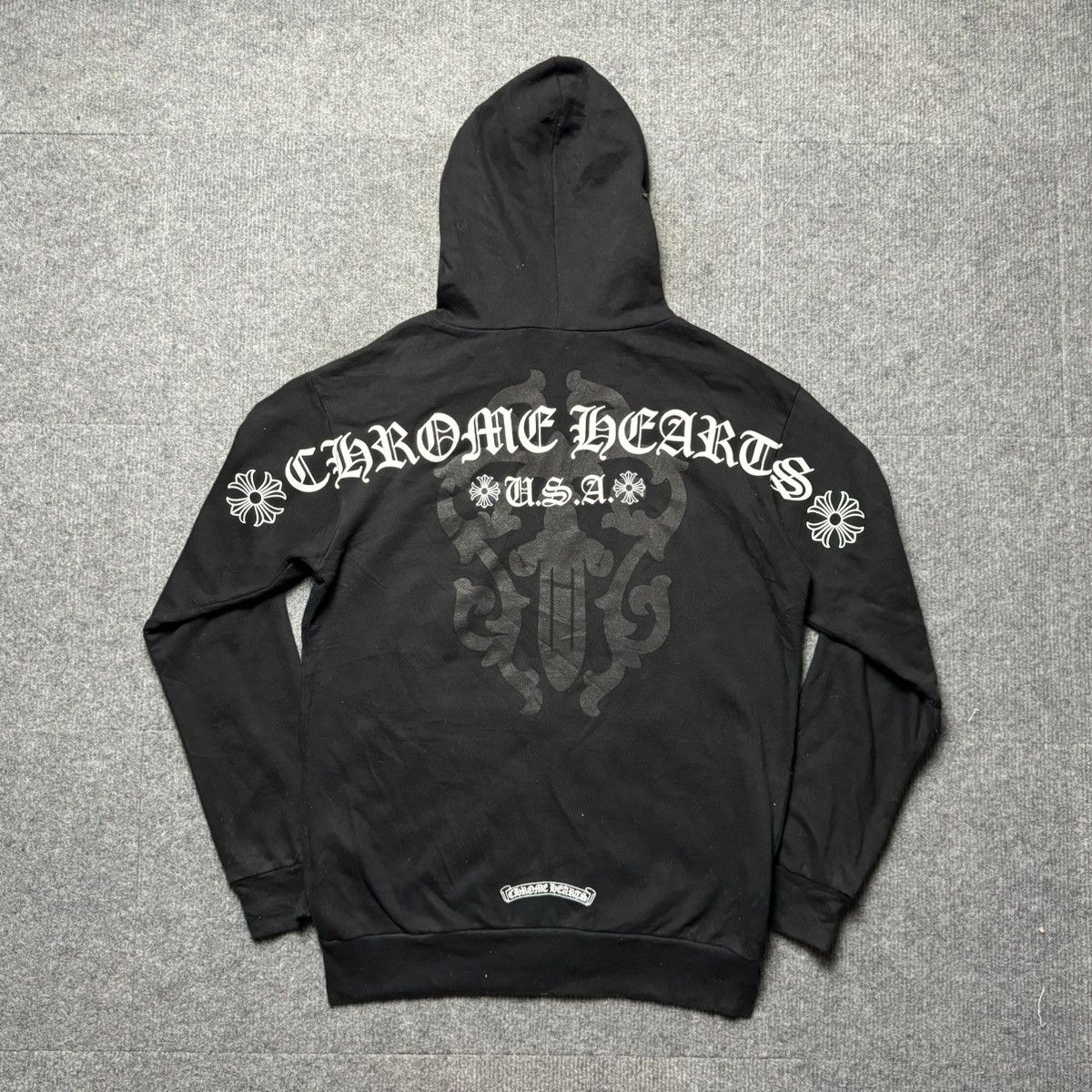 Chrome Hearts Chrome Hearts - Banner Dagger Zip up Hoodie | Grailed