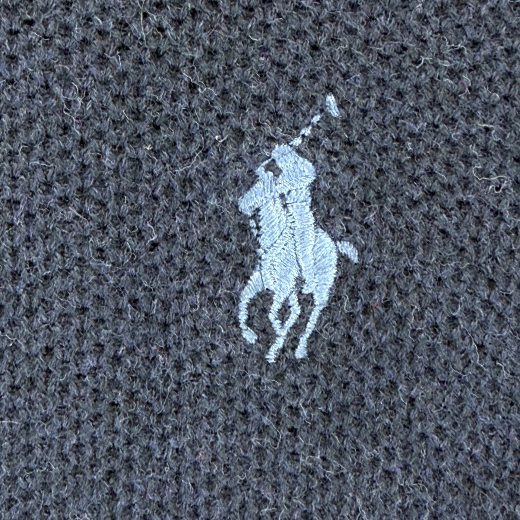 Polo Ralph Lauren Polo Ralph Lauren Mens XL Navy Blue Pima Cotton Quarter Zip Mock Neck Sweater Size US XL / EU 56 / 4 - 4 Thumbnail
