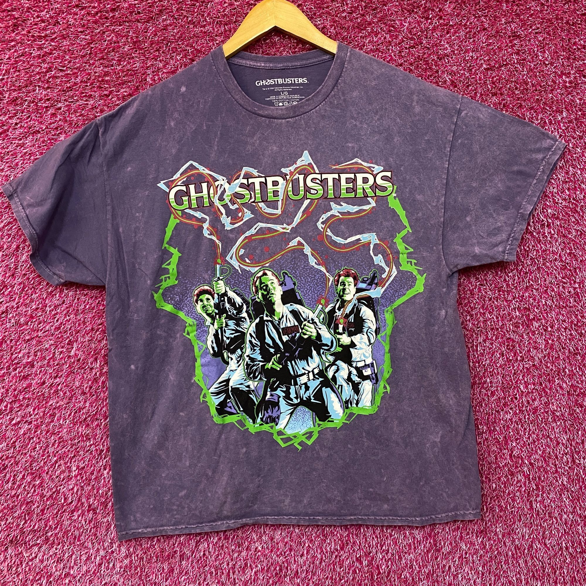 Other Ghostbusters Classic Team Retro Purple T-Shirt Large Size US L / EU 52-54 / 3 - 3 Thumbnail
