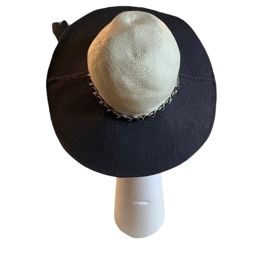 Calvin Klein Calvin Klein Women Wide Floppy Brim Summer Beach Sun Hat Size ONE SIZE - 6 Thumbnail